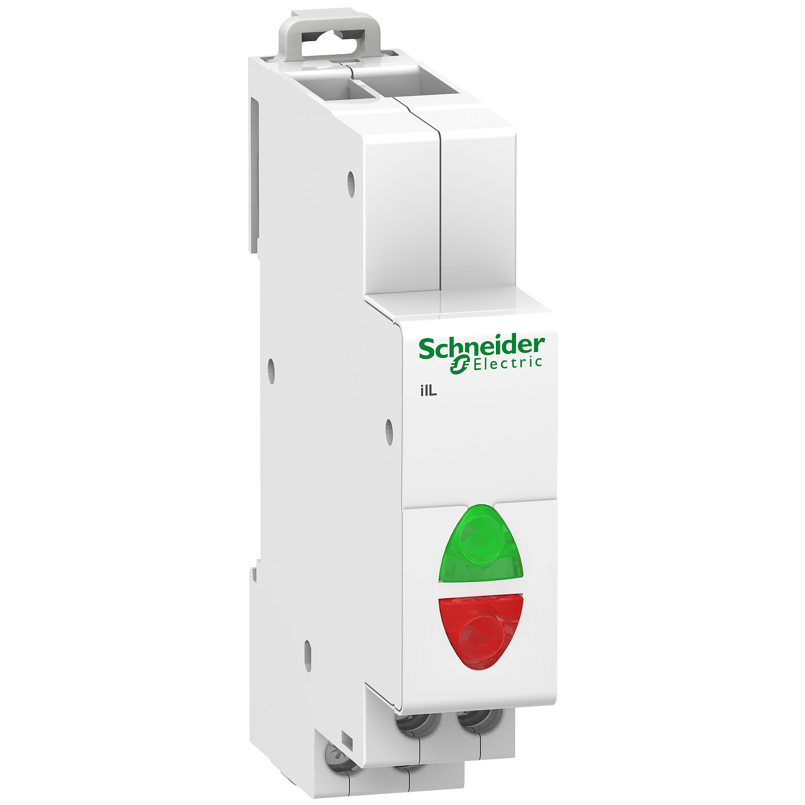 ilL: signalna svetiljka modularna, dvostruka 110…230V AC, LED zelena/crvena