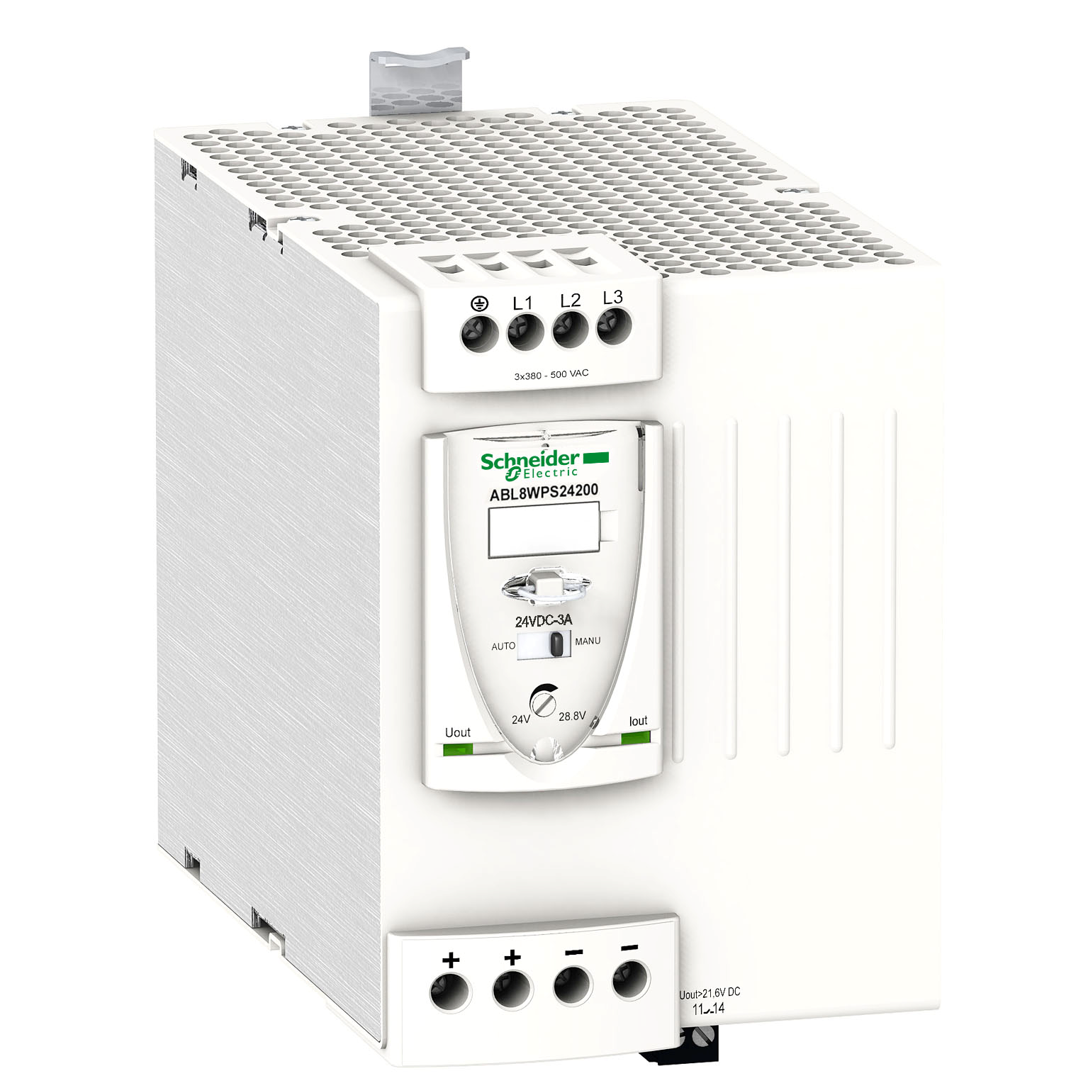 Ispravljac - regulisani prekidacki DC izvor, trofazni 380...500V AC/24V DC: 480W, 20A