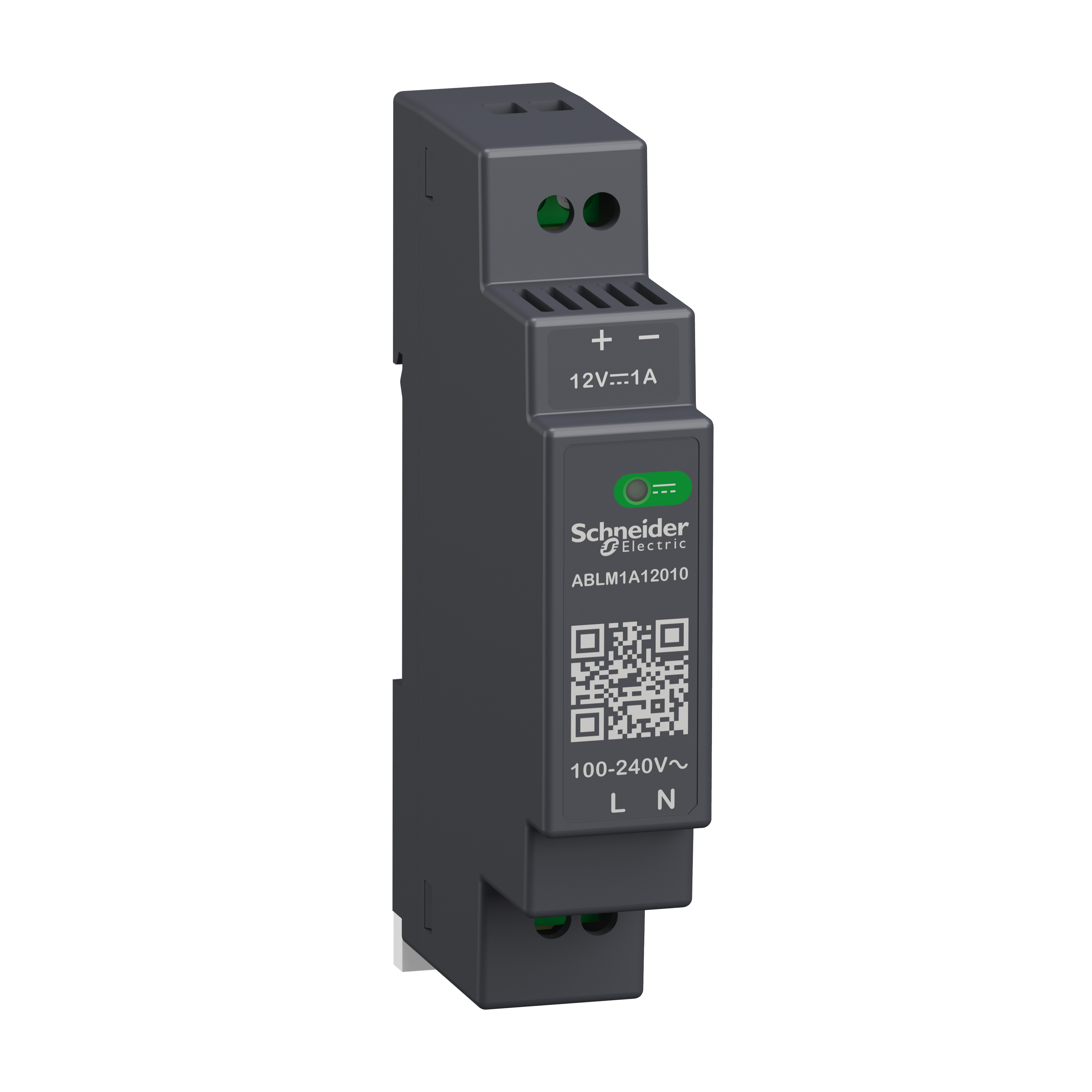 ABLM: monofazno napajanje - regulisani prekidacki DC izvor, modularni, 100...240VAC/12V DC: 12W, 1A