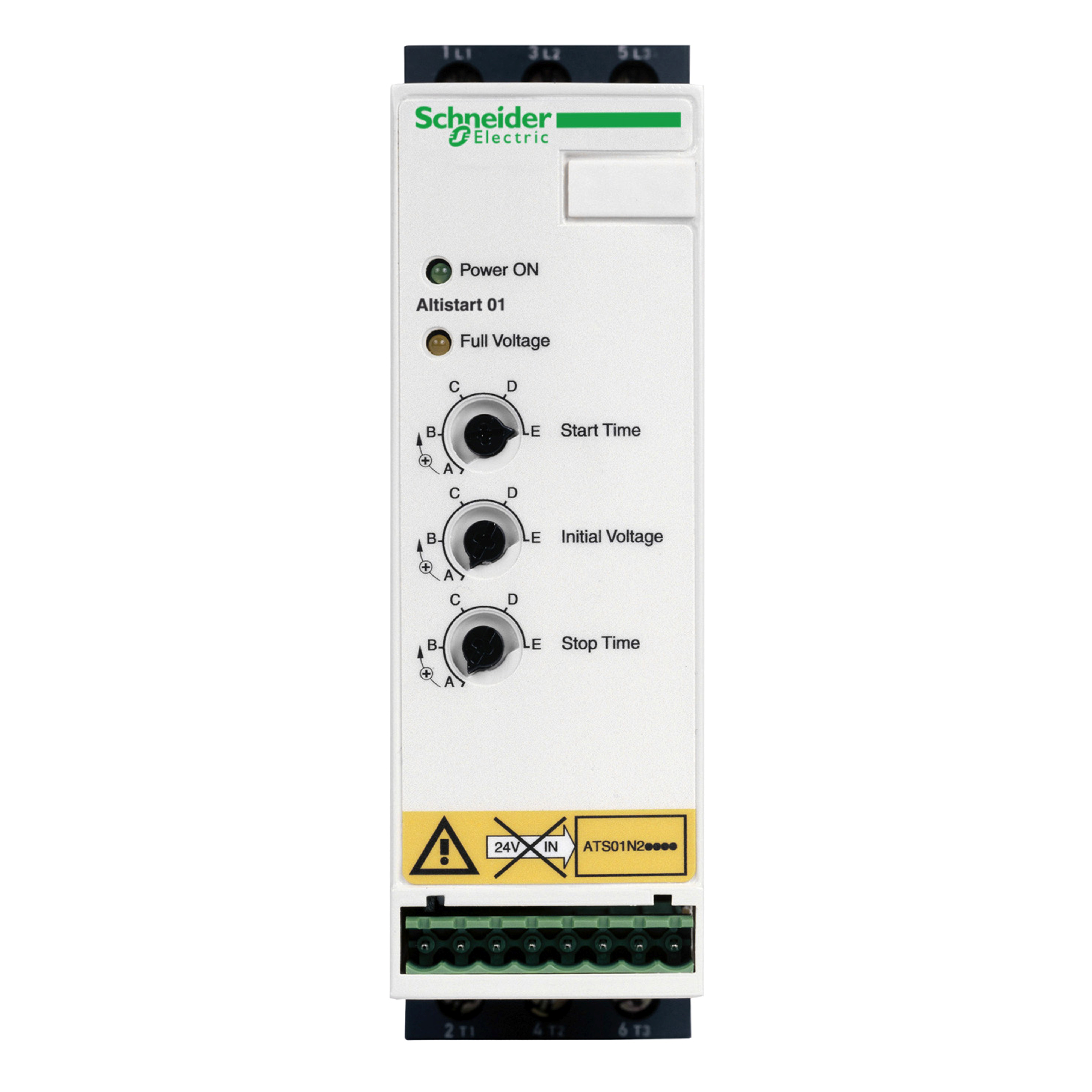 Soft starter, P=15kW, Uc=400V AC, I=32A