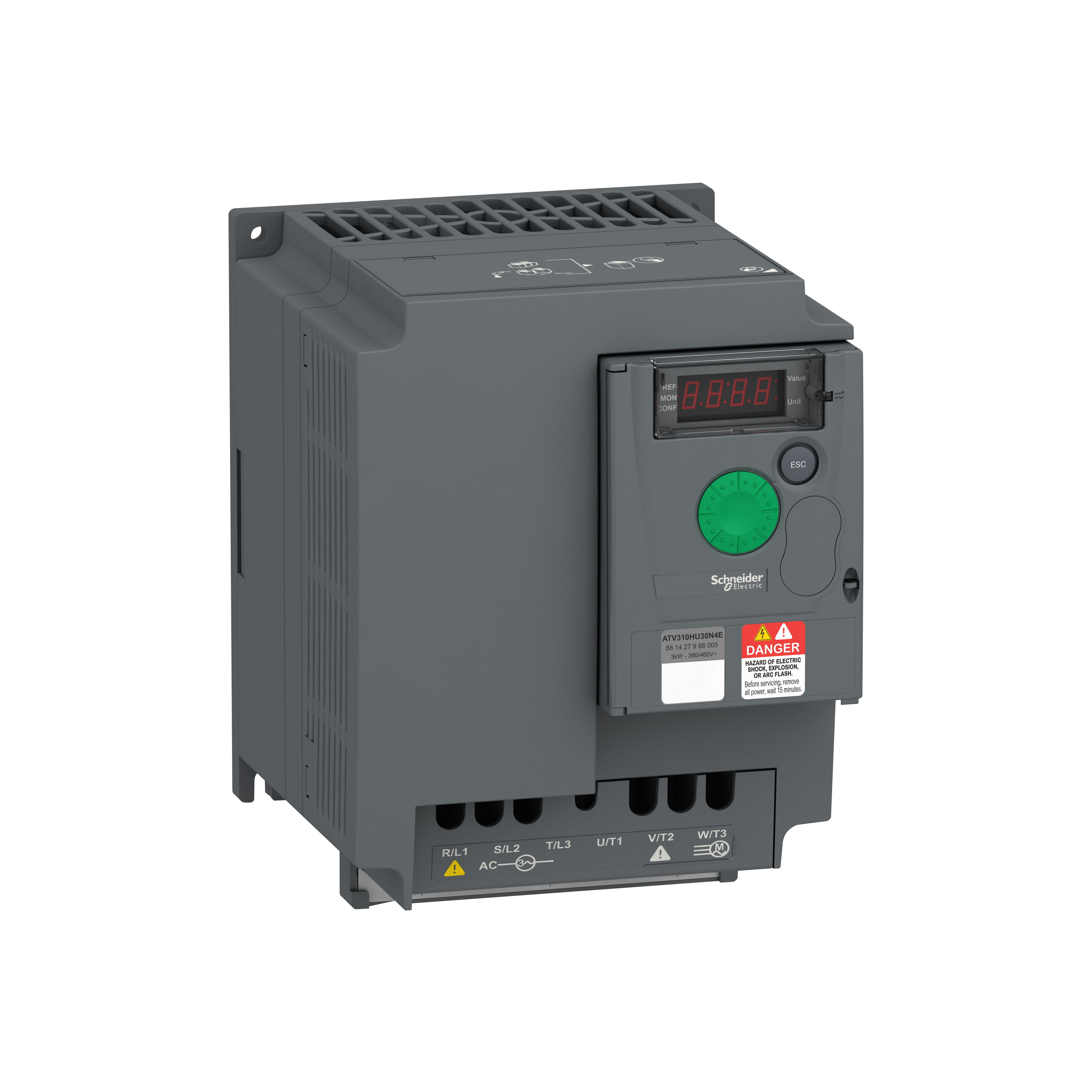 Easy Altivar 310: frekventni regulator brzine trofaznih asinhronih motora (P=3kW), 3F, 380...460V AC