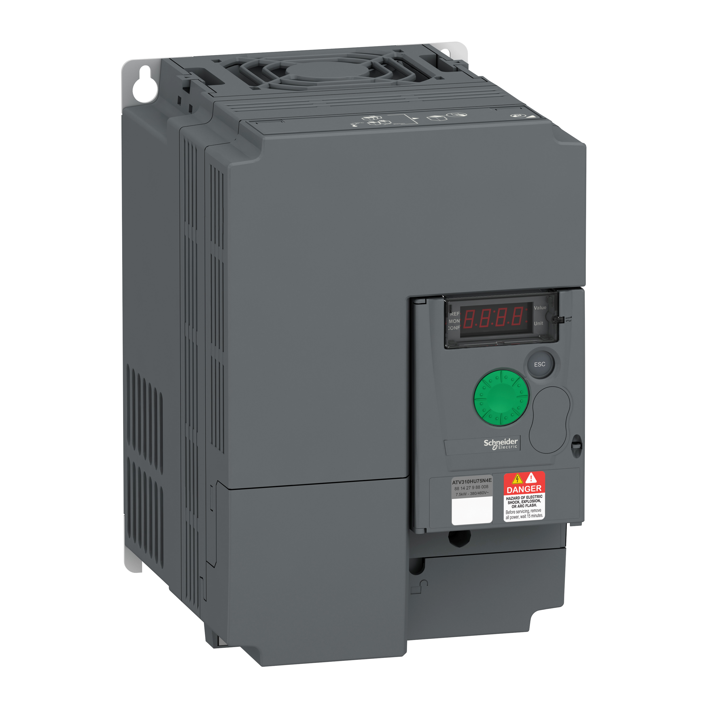 Altivar 320: frekventni regulator brzine trofaznih asinhronih motora (P=15kW), 3F, 380...500V AC, EMC filter klase C2, Compact, IP20