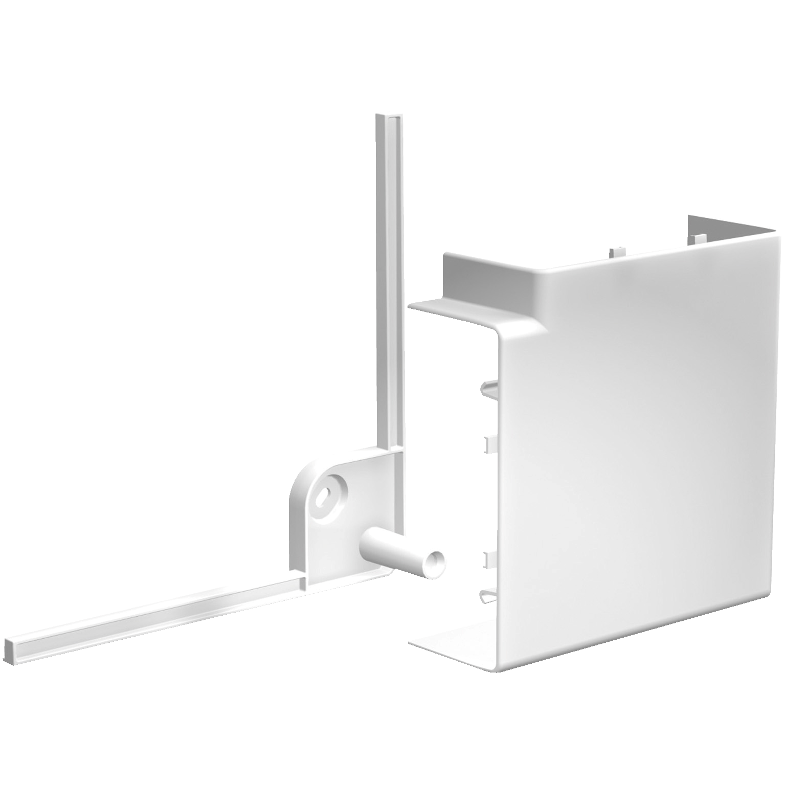 OPTILINE: ugao 90° za parapetni razvod 75x55