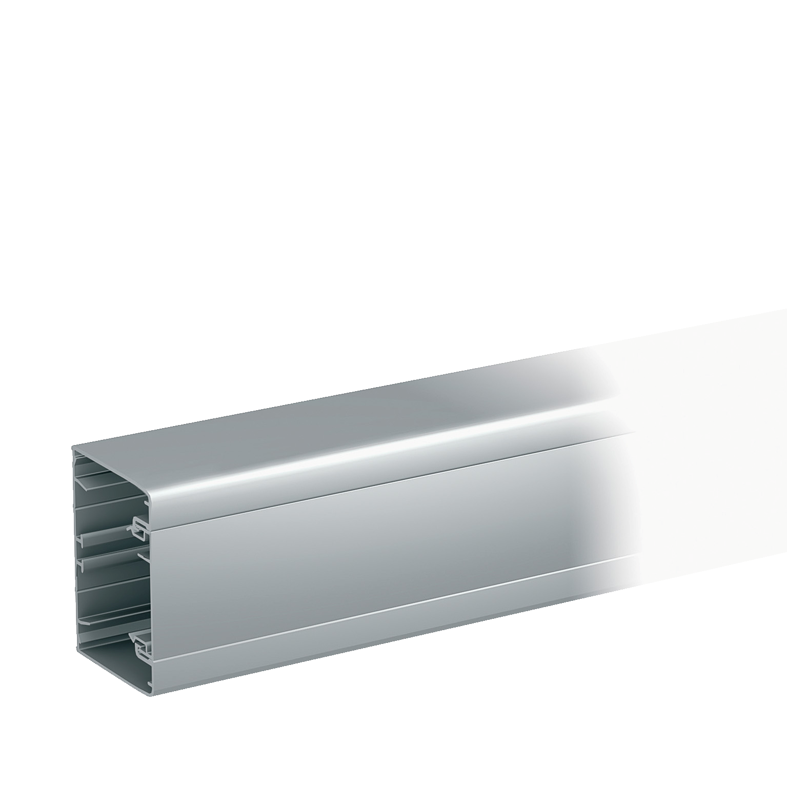 OPTILINE: parapetni razvod 75x55, aluminijumski, sa poklopcem