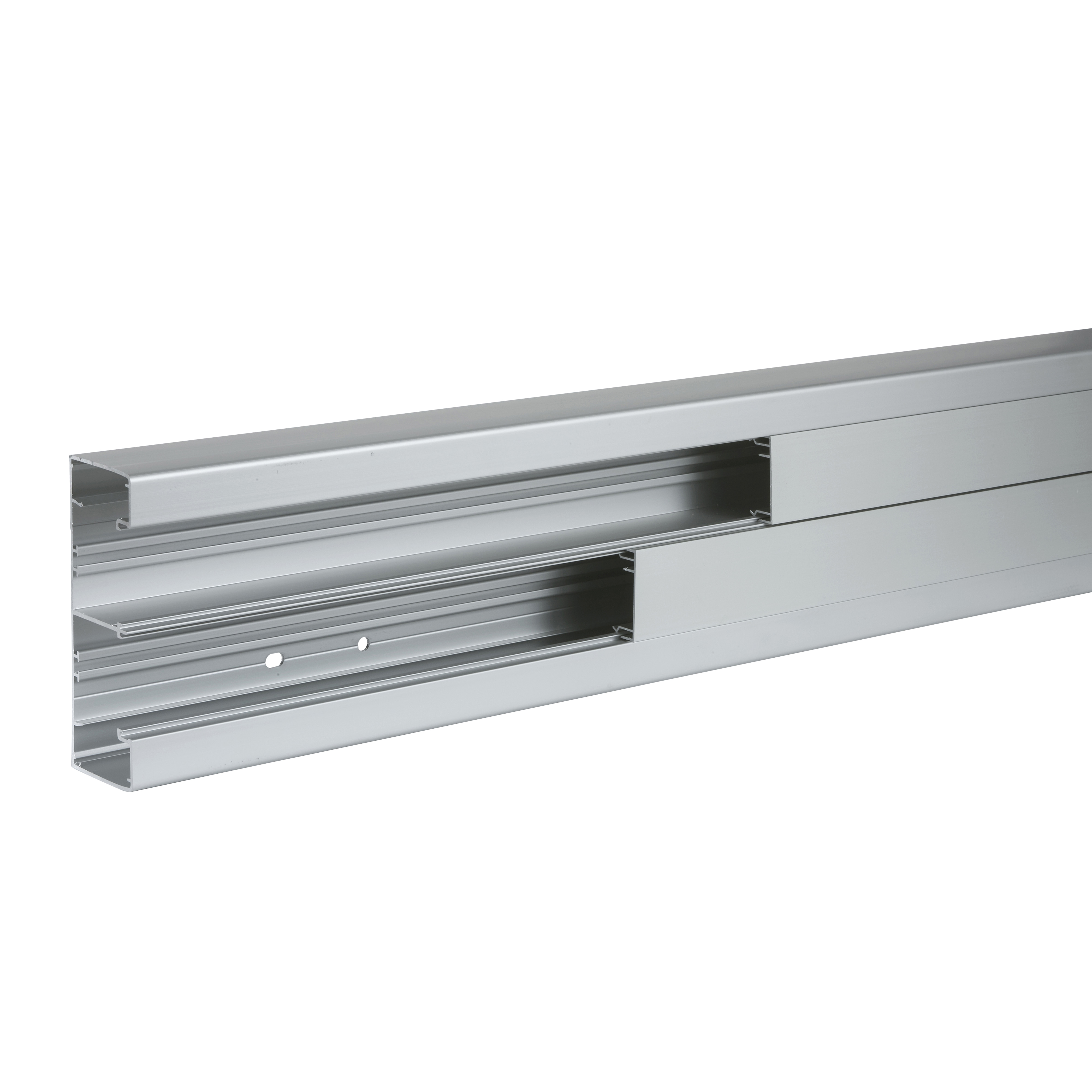 OPTILINE: parapetni razvod 140x55, dvodelni, aluminijumski, sa poklopcem