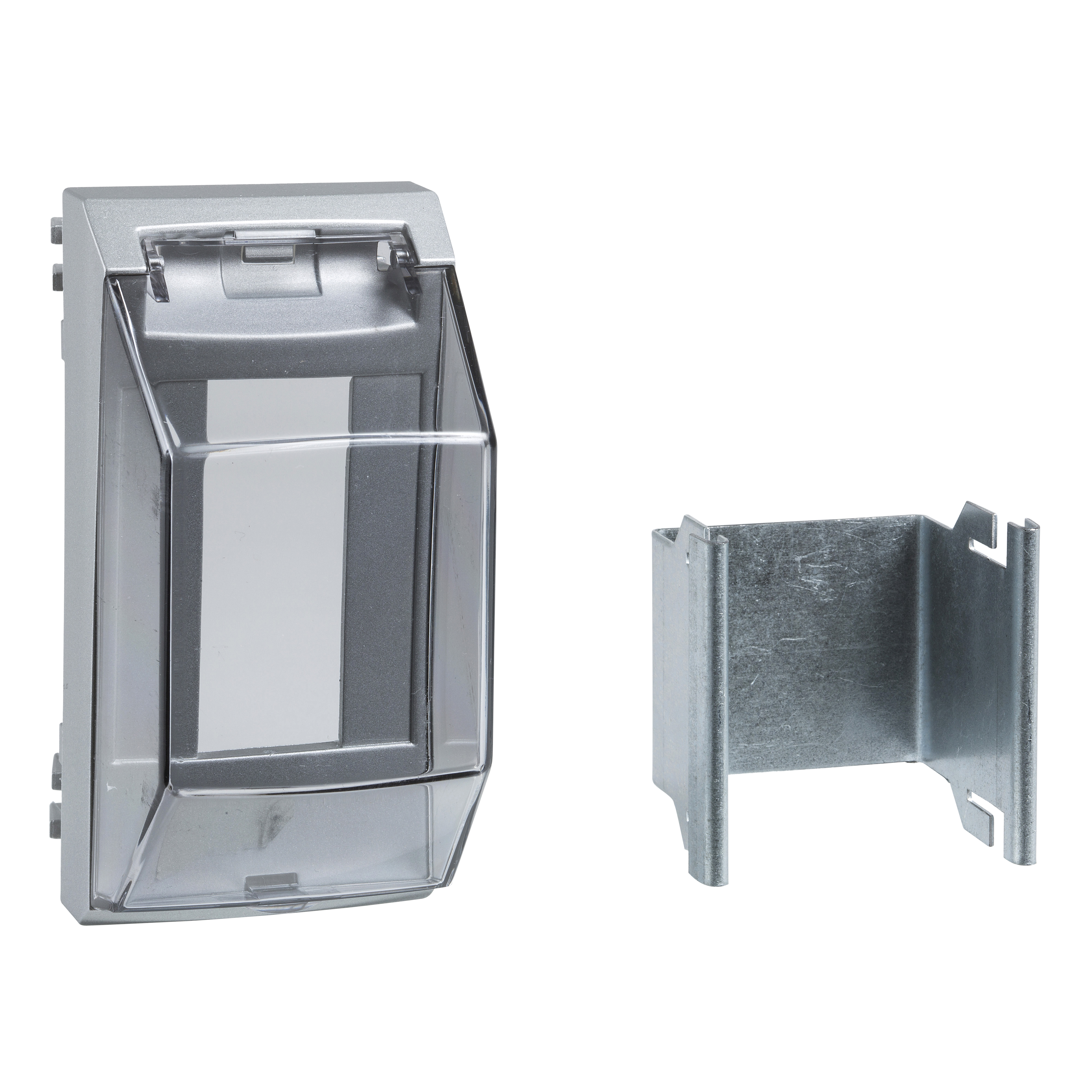 OptiLine 45: adapter, aluminijum metalik