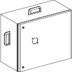 Canalis KS/KT: Odcepna kutija 250A - za Compact NS 250, 3P+N+PE, "plug in", IP55