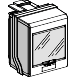 Canalis KS: Odcepna kutija 32A - nosac modularne opreme, 5 modula(18mm), 3P+N+PE