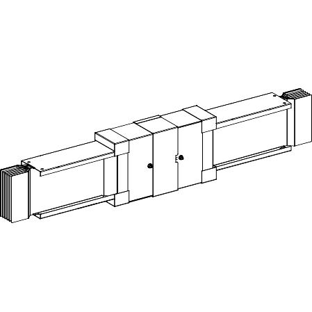 Canalis KTA: kanalni razvod 1000A, produzetak, 3L+PE, L=1m, IP55