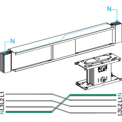 KT 4X1000AL permutator nule