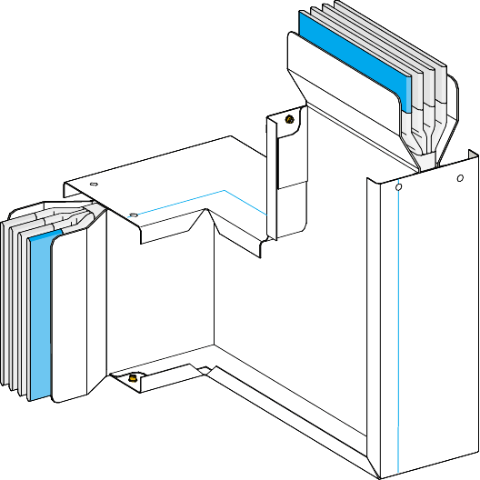 Canalis KTA: kanalni razvod 1600A, Z element, 3L+N+PE, N2, IP55