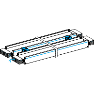 Canalis KTA: kanalni razvod 5000A, pravi, kruti, 3L+N+PE, L=500-1500mm, IP55