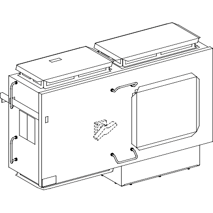 Canalis KT: Odcepna kutija 1250A - za Compact NS1250 3P+N+PE, montaza na zavrtanj, IP55