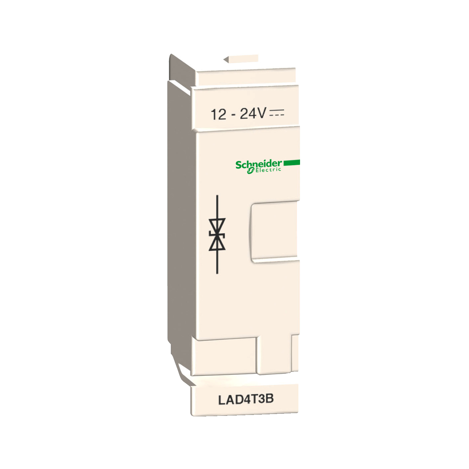 TeSys D: zastitni modul, dioda dvosmerna, 12...24V AC/DC, za kontaktore D40A...D65A (3P) i DT60A/DT80A (4P)