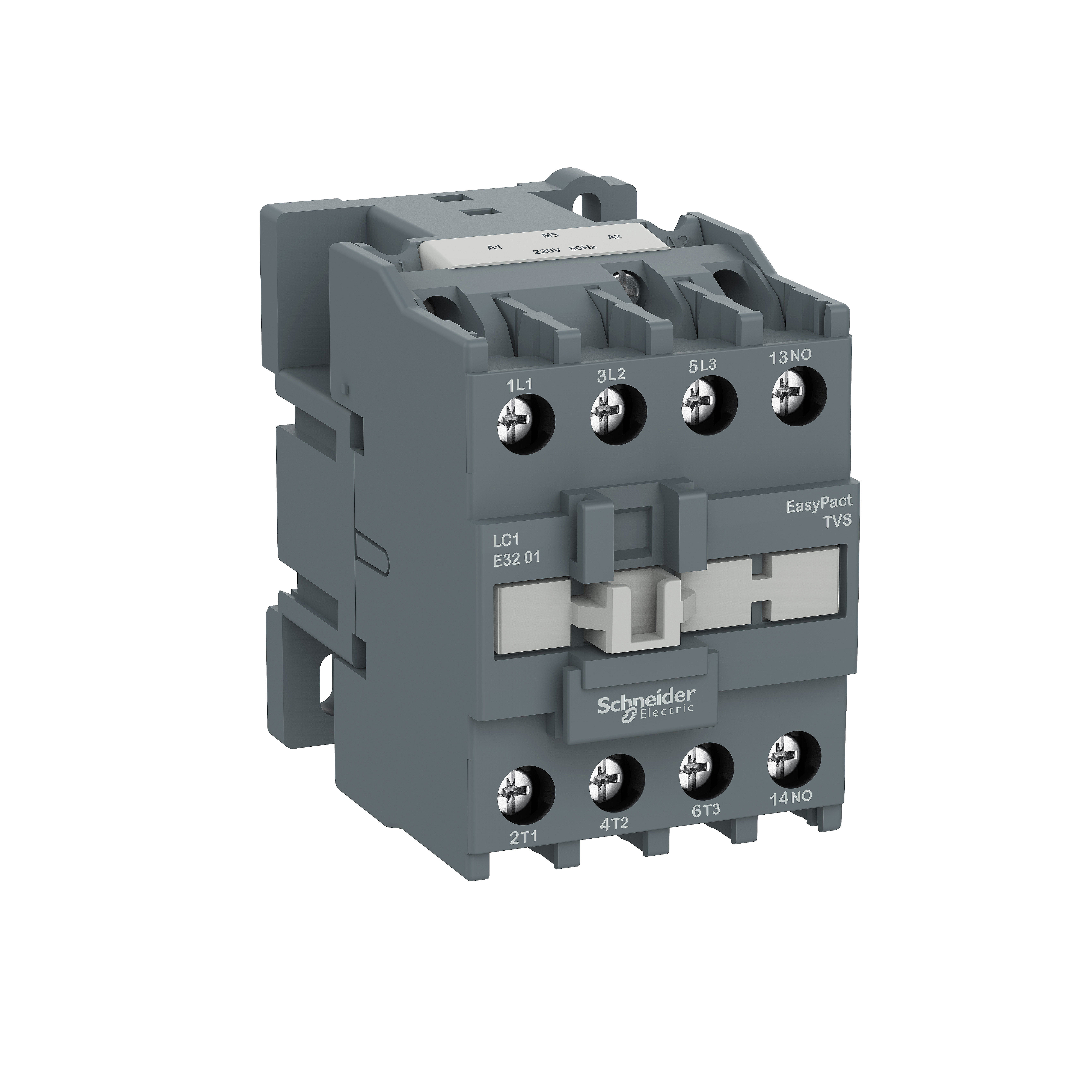 EasyPact TVS: Kontaktor, 3P, 32A (AC-3), kalem 230V AC, 1NO