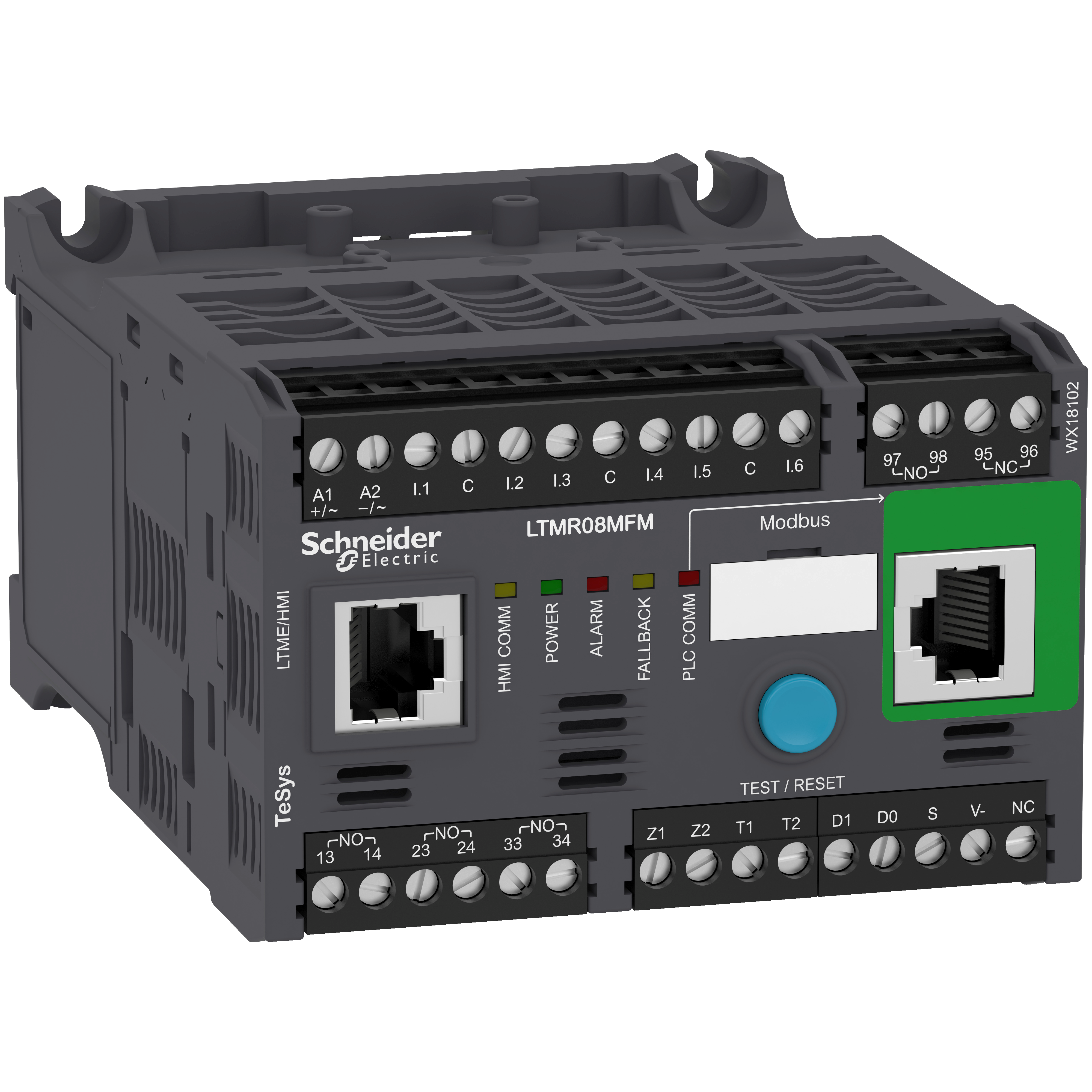 TeSys LTM: kontroler za Modbus, (0,4...8)A, 100...240V AC