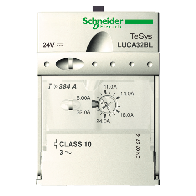 TeSys U: zaštitna jedinica, 3F, standardna, cl. 10, (1,5kW/U<440V AC), 1,25…5A/110...240V AC ili 110...220V DC
