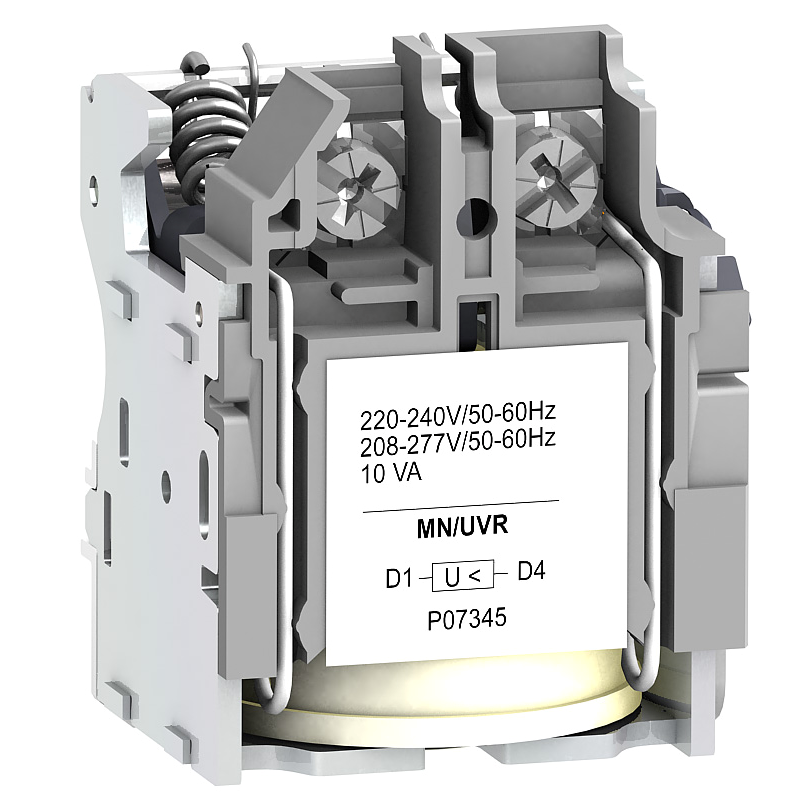 MN 125V DC PODNAPONSKI okidac NSX100-630 Compact DODATAK ZA prekidac