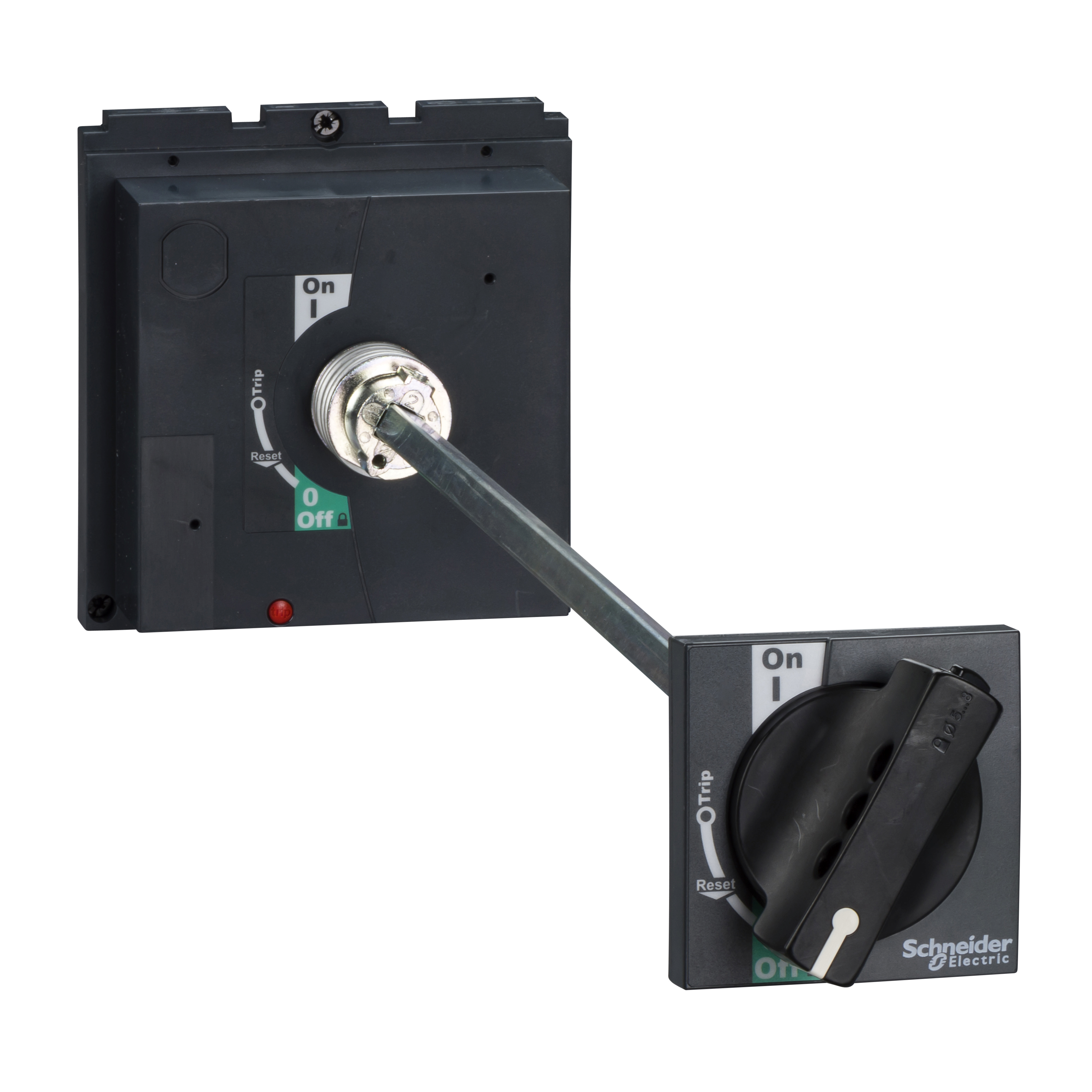 Produzena zakretna rucica za Compact NSX/CVS400/630, crna, IP56