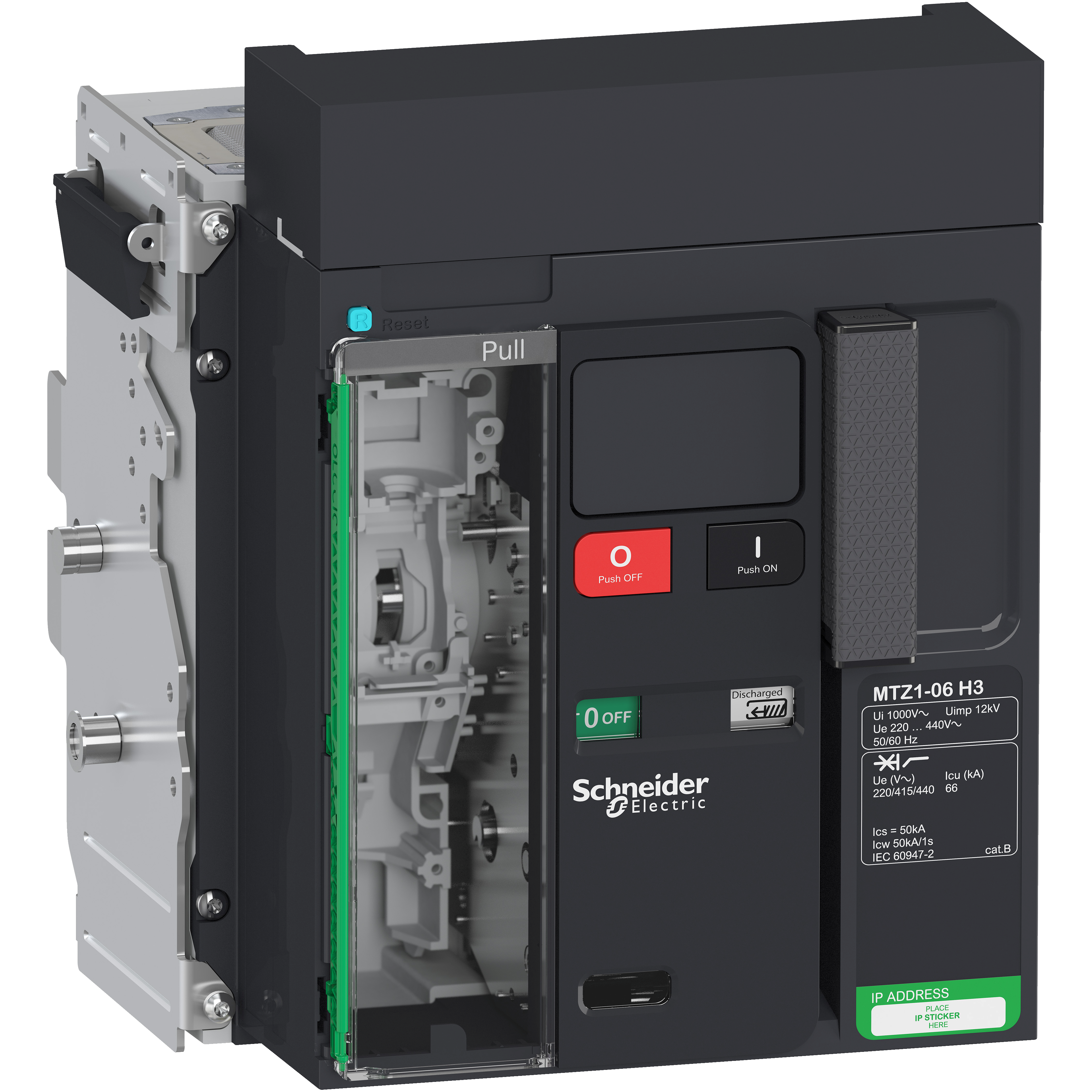 prekidac MASTERPACT MTZ1 06H3 3P FIKSNI
