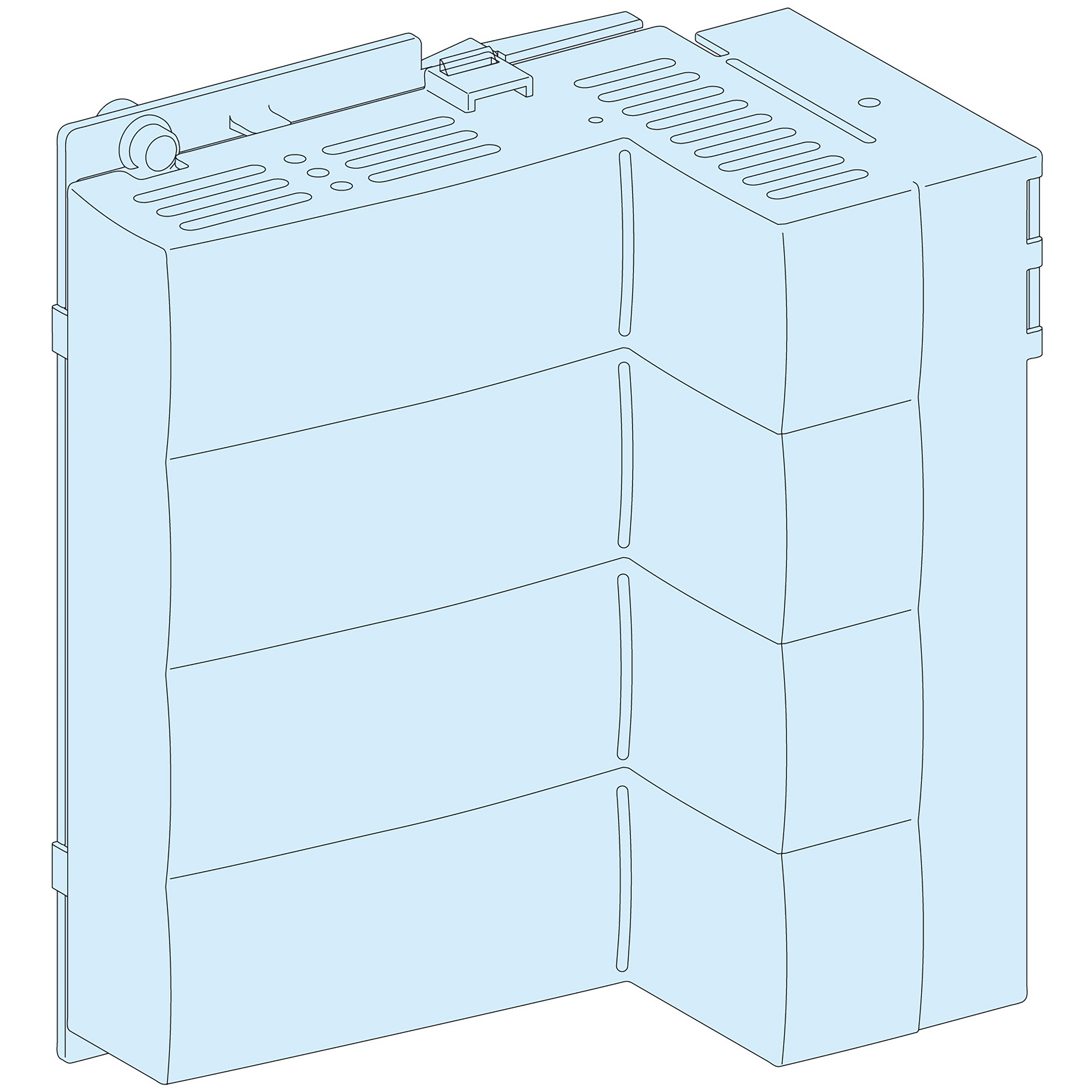 Linergy BW: Powerclip napojni blok sa konekcijom za NSX/CVS400 i INS/INV320/400, H