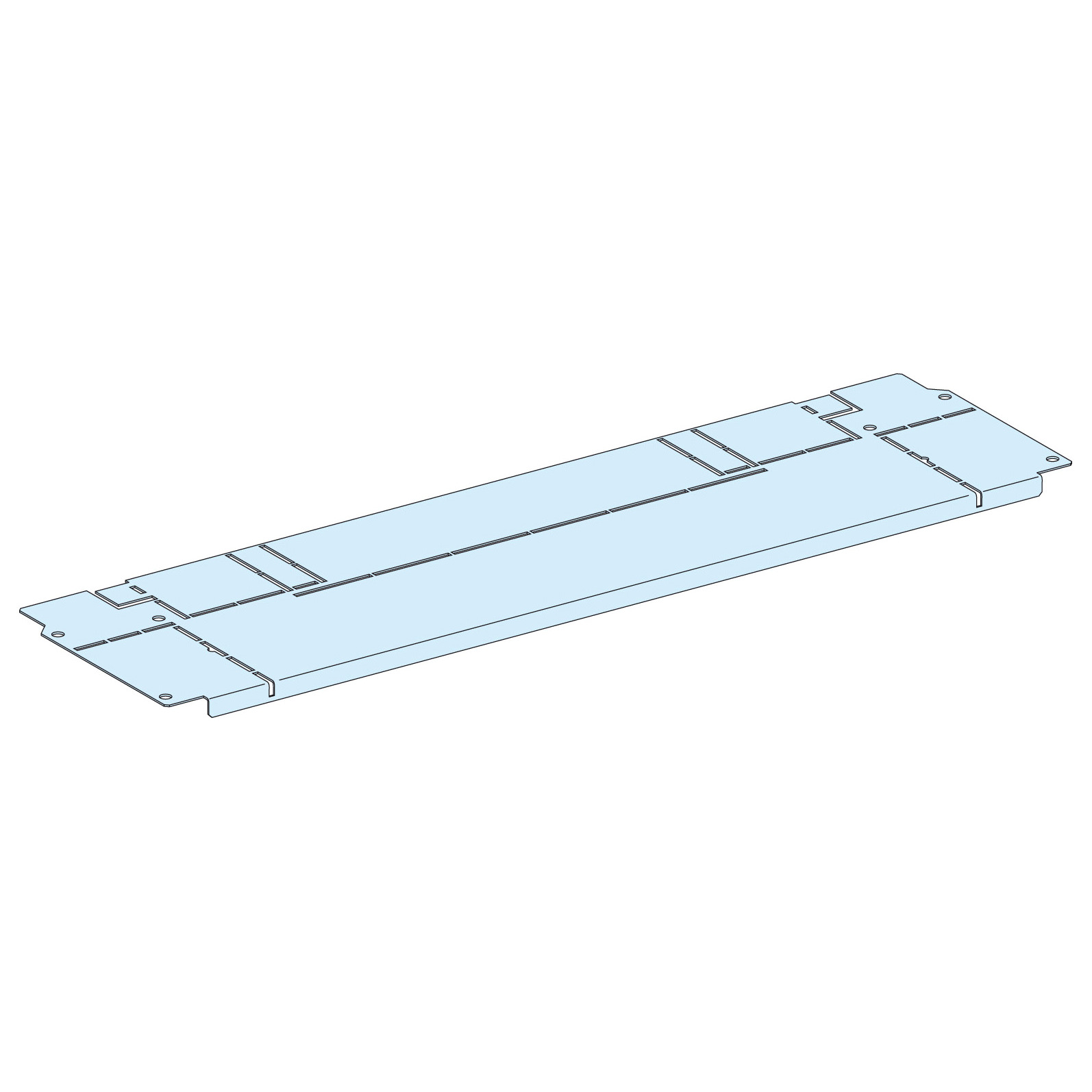 Prisma SeT G: metalna barijera za horizontalno razdvajanje, W=850mm