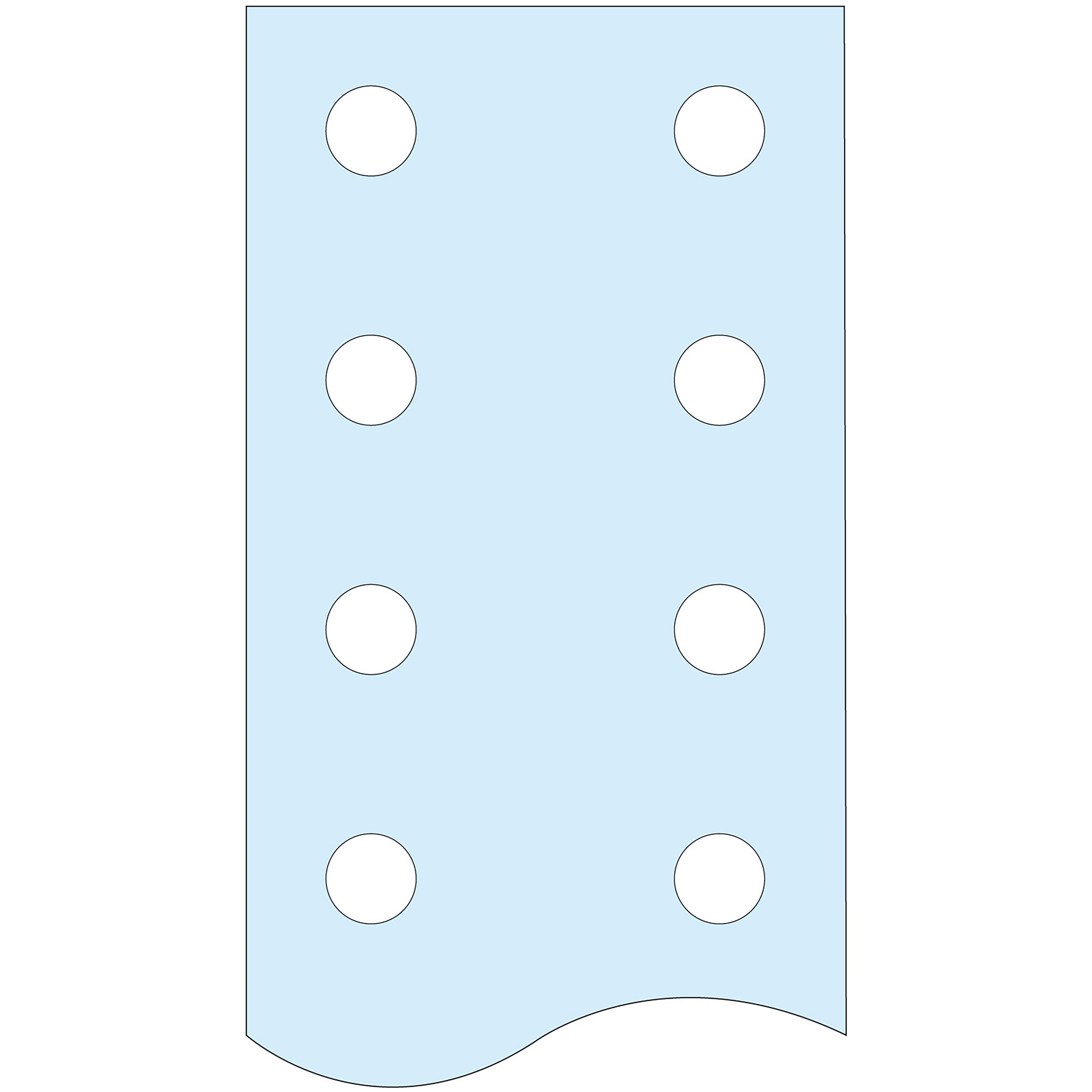 Linergy TB: sina za uzemljenje 25x5mm, L=1675mm