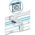 Linergy BS: sponica za 50/60mm horizontalne sabirnice