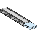Prisma SeT P/G: fleksibilne sabirnice, izolovane, L=1800 mm, I=250A, 20x3 mm