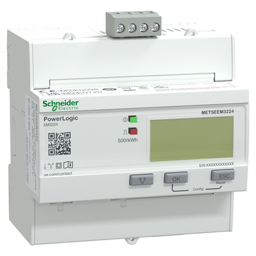 iEM3224: digitalno brojilo (kWh), modularno, direktno, 63A, Cl 1, MID, Modbus