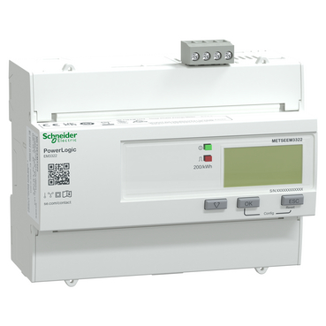 iEM3322: digitalno brojilo (kWh), modularno, direktno, 100A, Cl 1, MID, Modbus