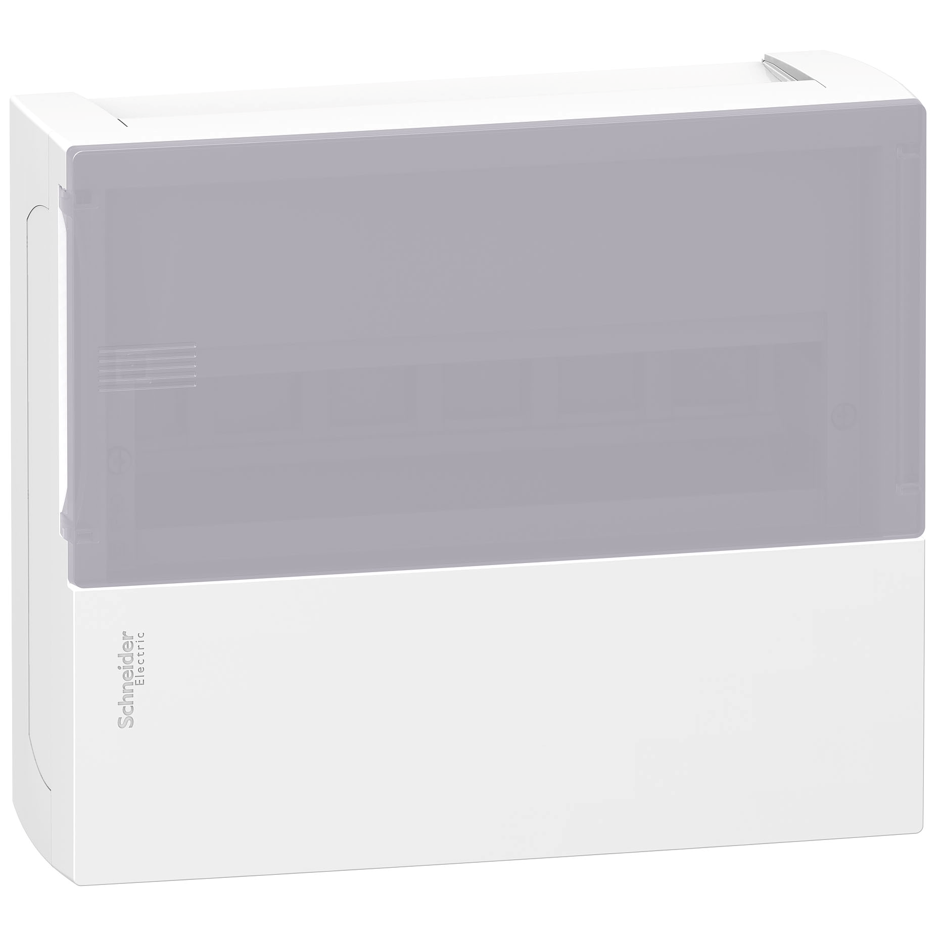 Mini Pragma: razvodni ormaric, nadgradni, 2 sabirnice, 1x12 polova, providna dim vrata, IP40