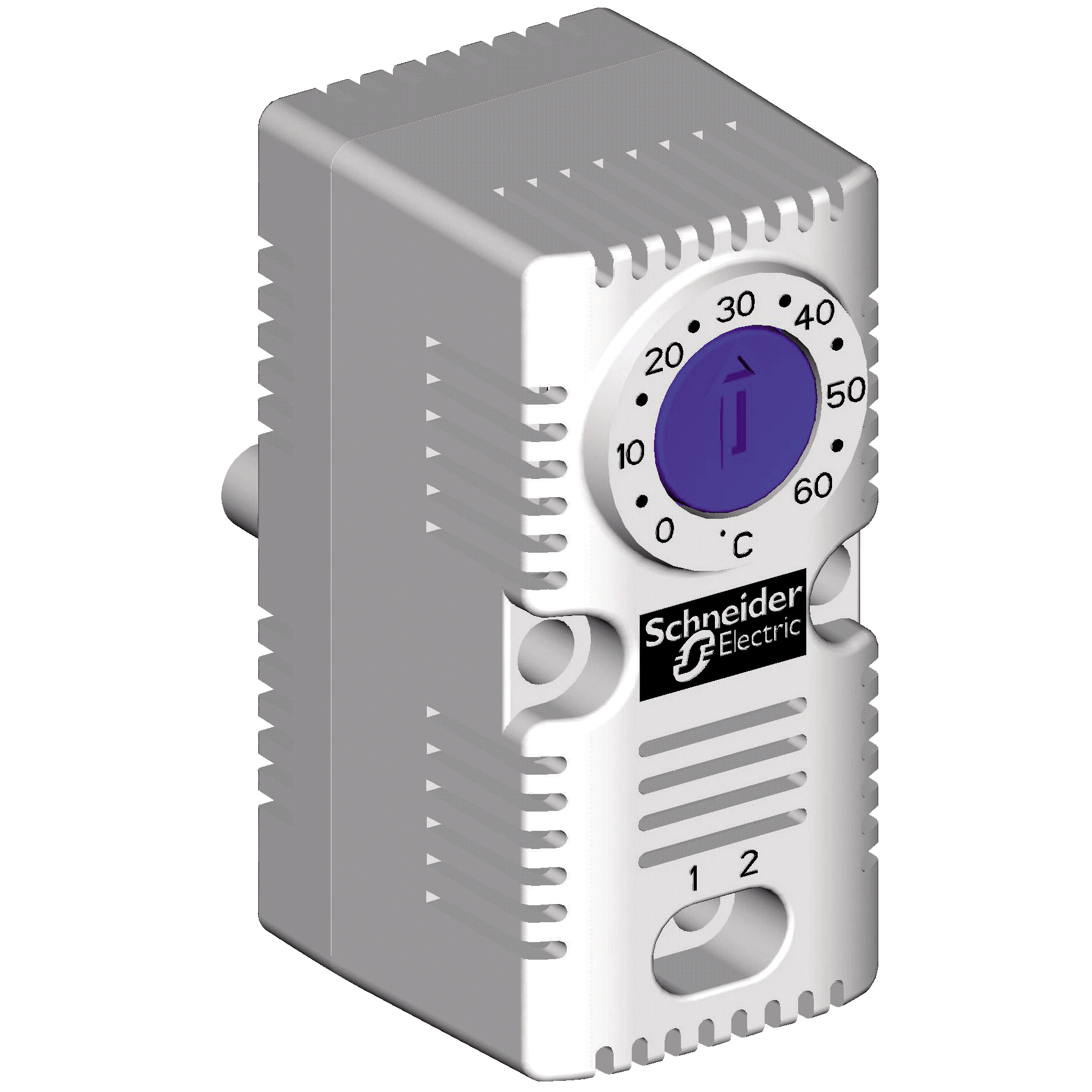 Termostat 0-60°C, 10A, 250V, 1NO, za ventilator