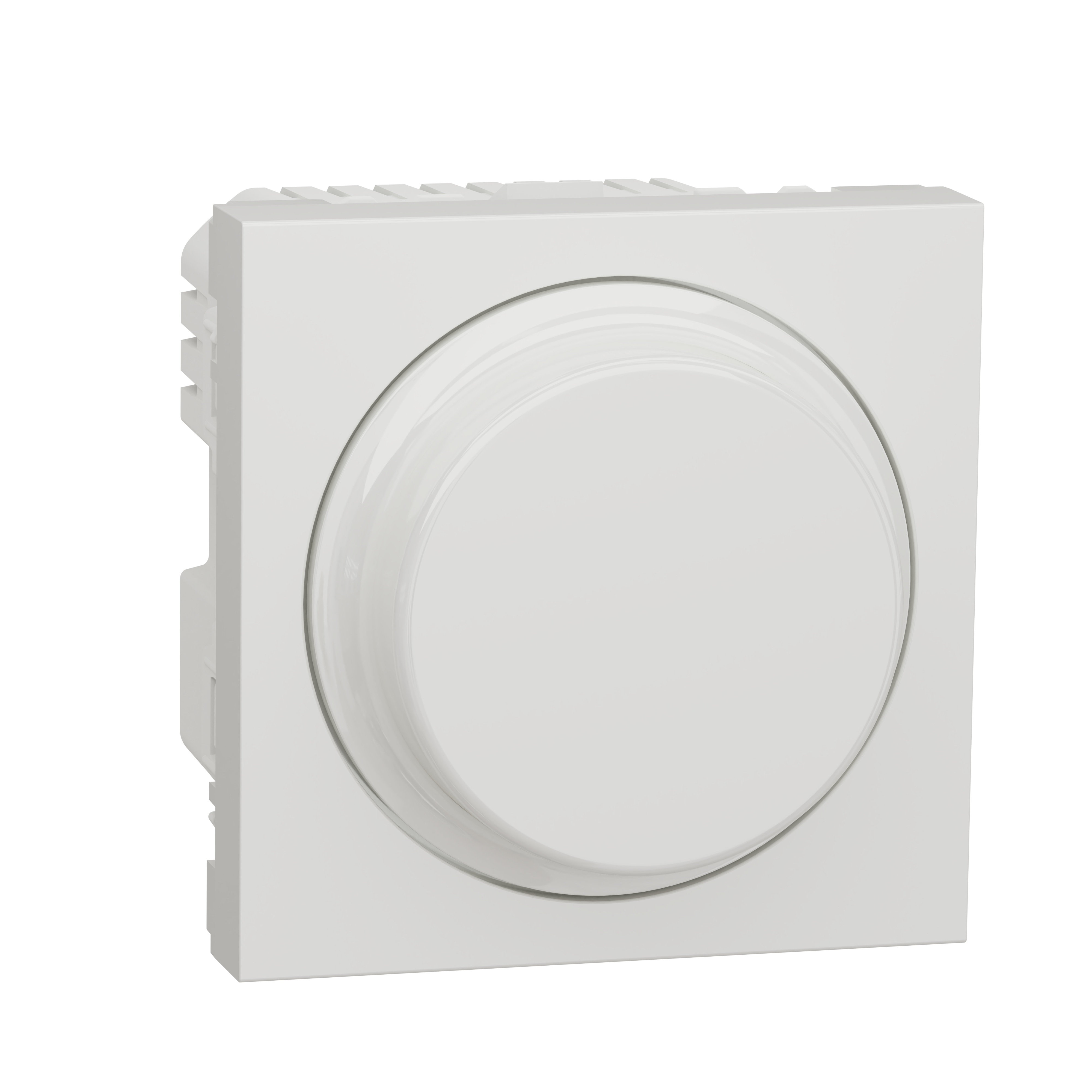 Unica N: 2M univerzalni dimer: LED svetiljke (RC: 5-100VA, RL: 5-20VA): inkadescentne svetiljke: 5-200W: halogene svetiljke na 230V: 5-150W: halogene LV svetiljke sa elektronskim transformatorom: 5-150VA, halogene sijalice na 12V: 5-150VA, beli