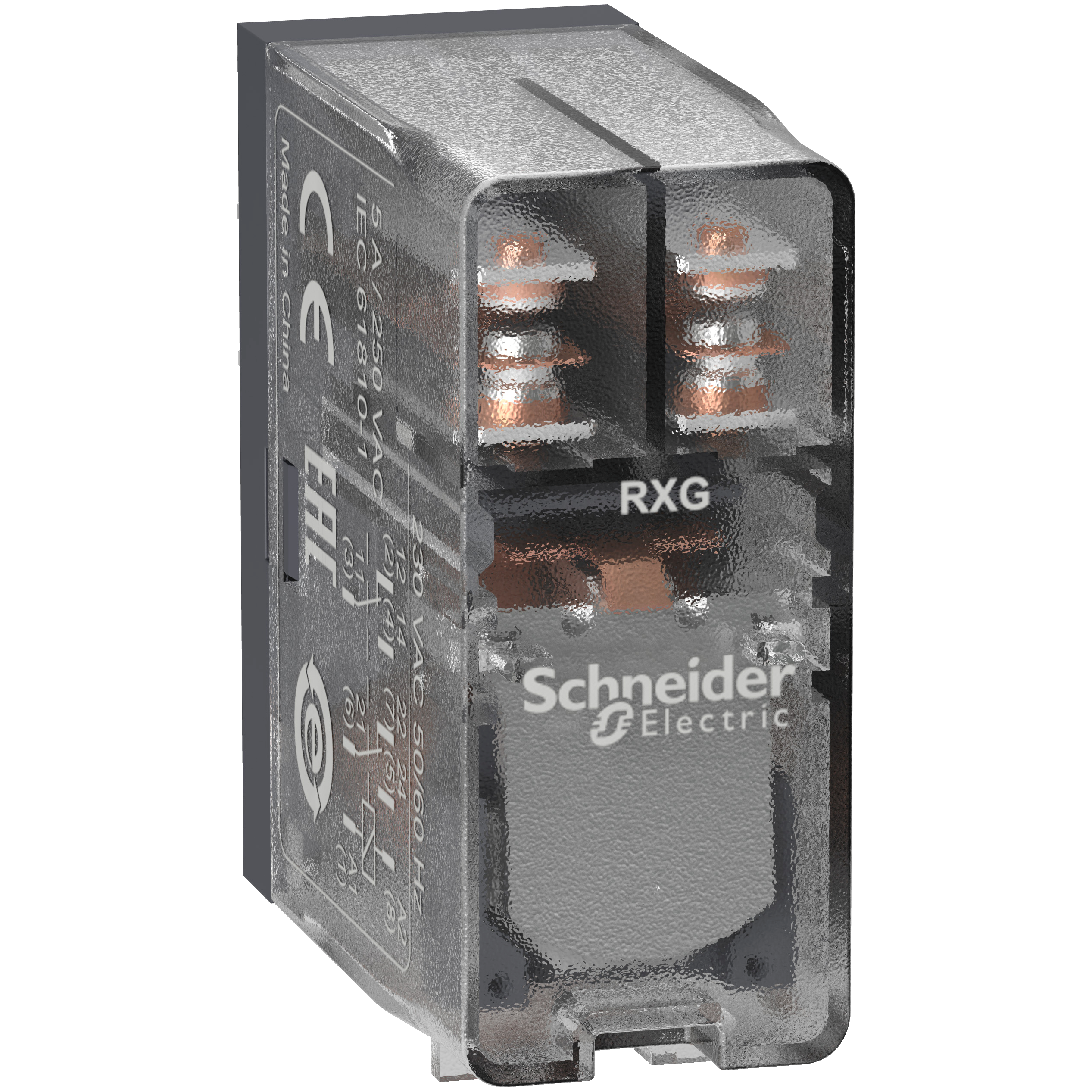 RXG: interfejs rele, In=5A, 2CO, 24V AC