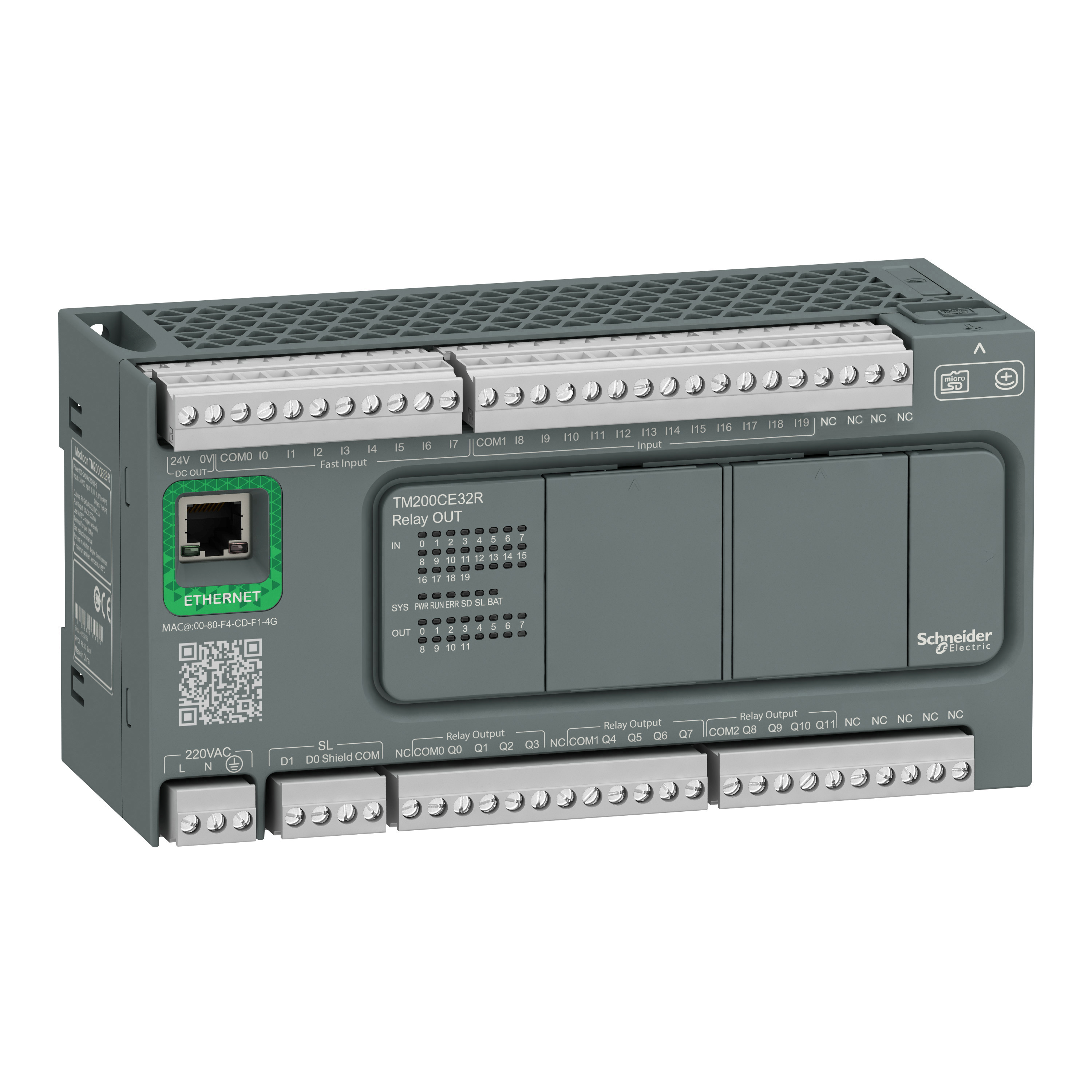 KONTROLER M200-32IO RELEJNI ETHERNET KOM