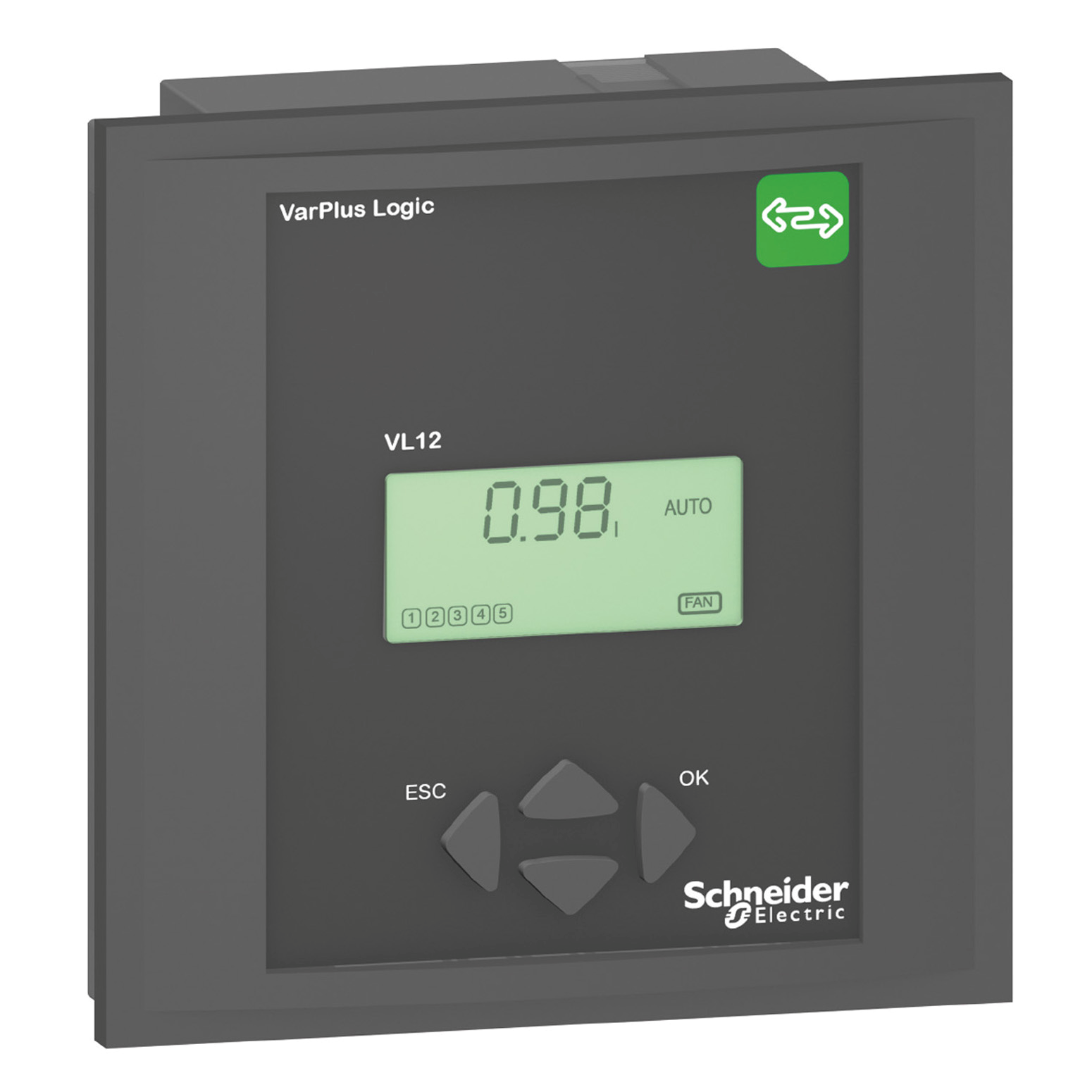 VarPlus Logic VPL6: kontroler faktora snage - automatski regulator sa 6 koraka, Modbus RS485