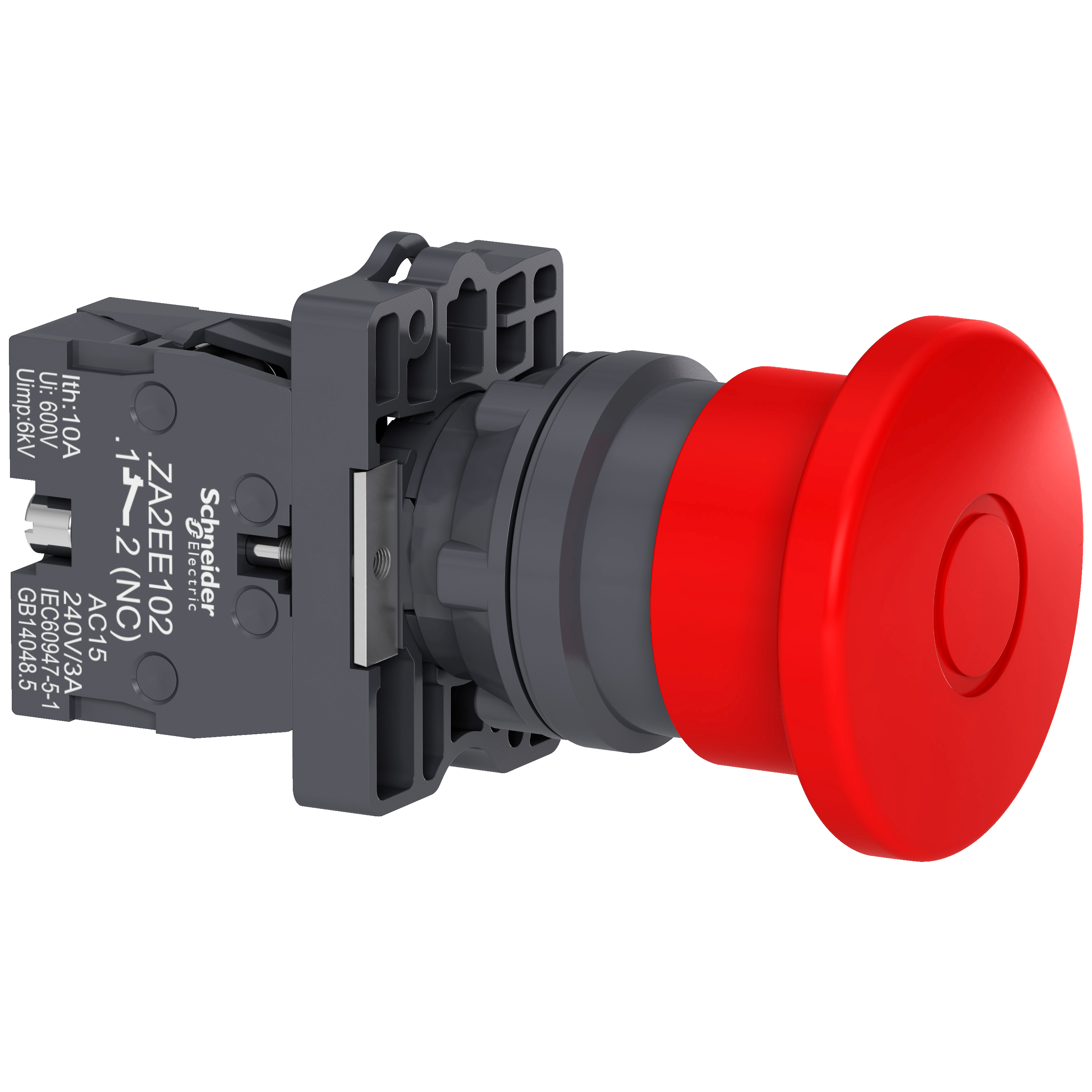 E-STOP TASTER,PUSH PULL,DIA40,1NC