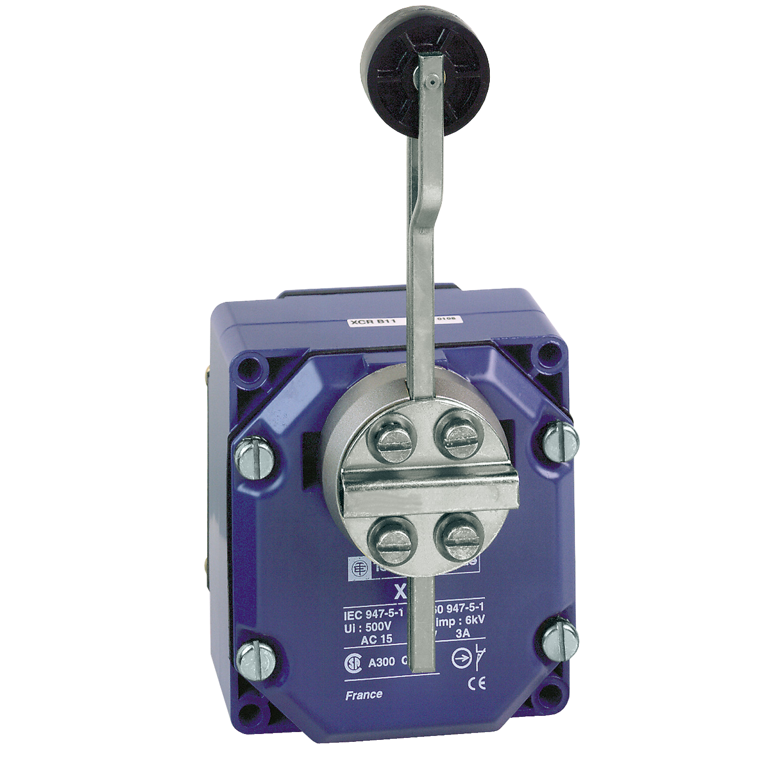 Granicni prekidac XCR, metalni sa termoplasticnim tockicem, 2x(1NC + 1NO)