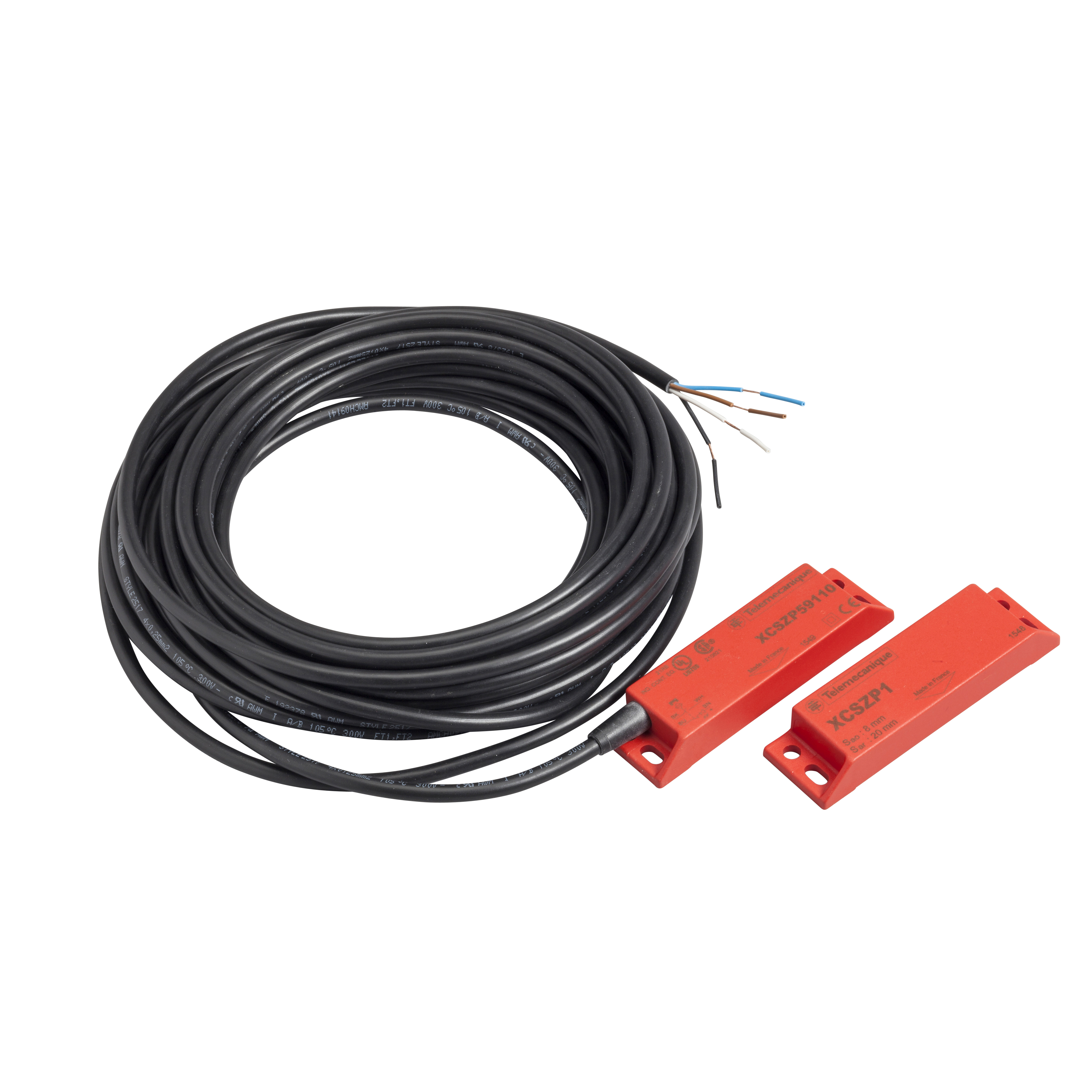 Kodirani magnetni prekidač XCSDMP, 1NC+1NO, kabl 5m