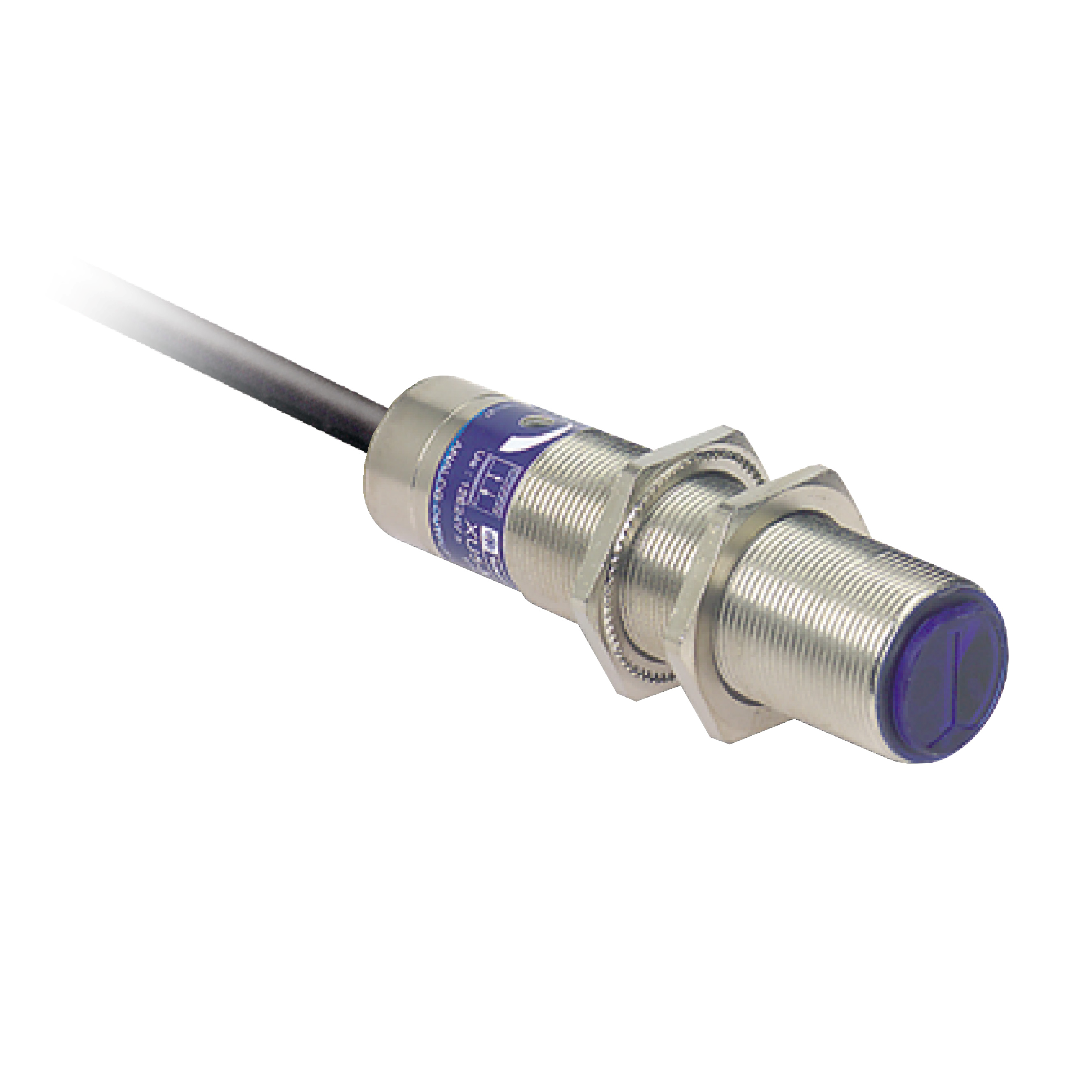 Fotoelektricni senzor M18x82, Sn=0.1m, dvozicni, 1NO, sa 2m kabla