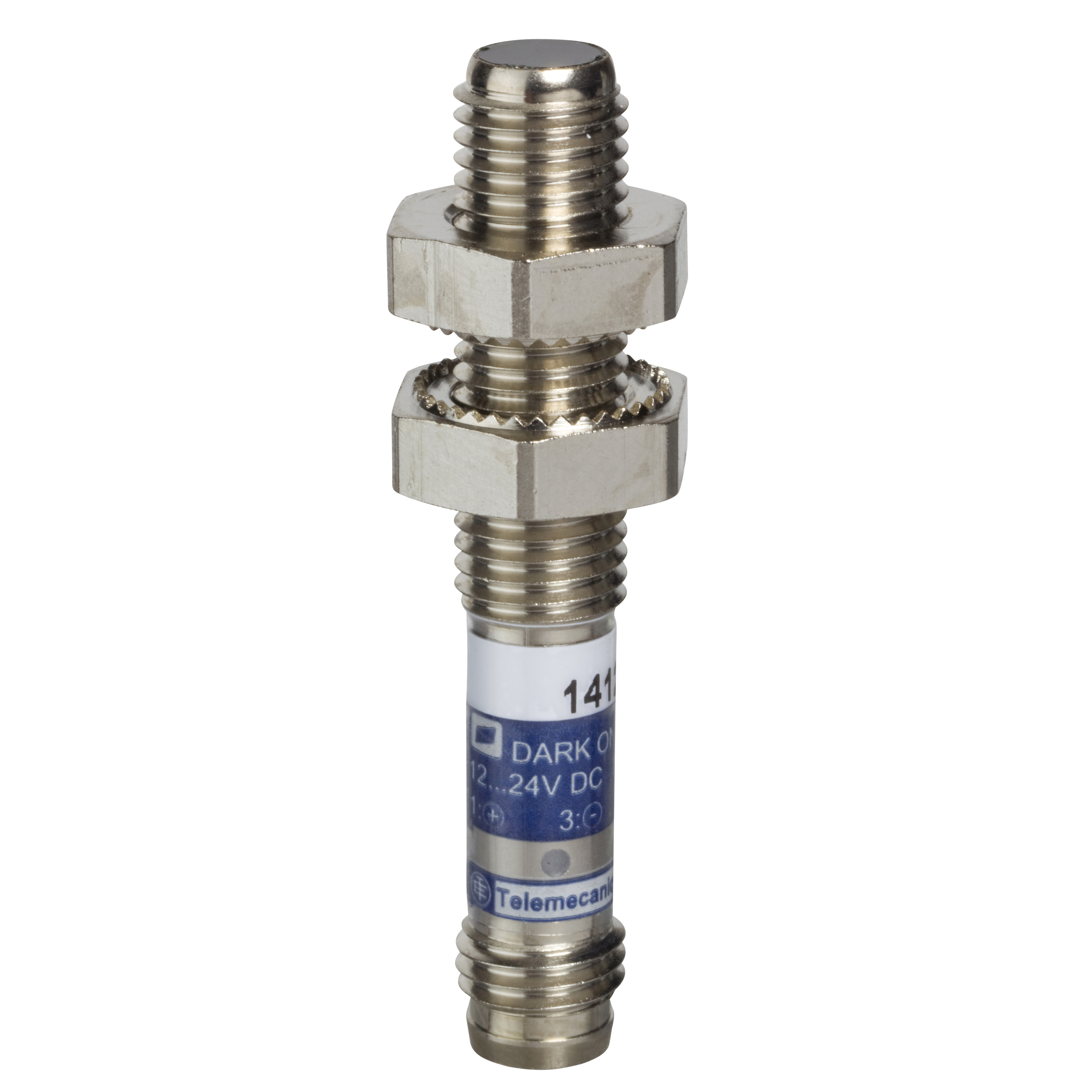 OsiSence XU: fotoelektricni senzor, difuzni, Sn=0.05m, 12..24VDC - M8