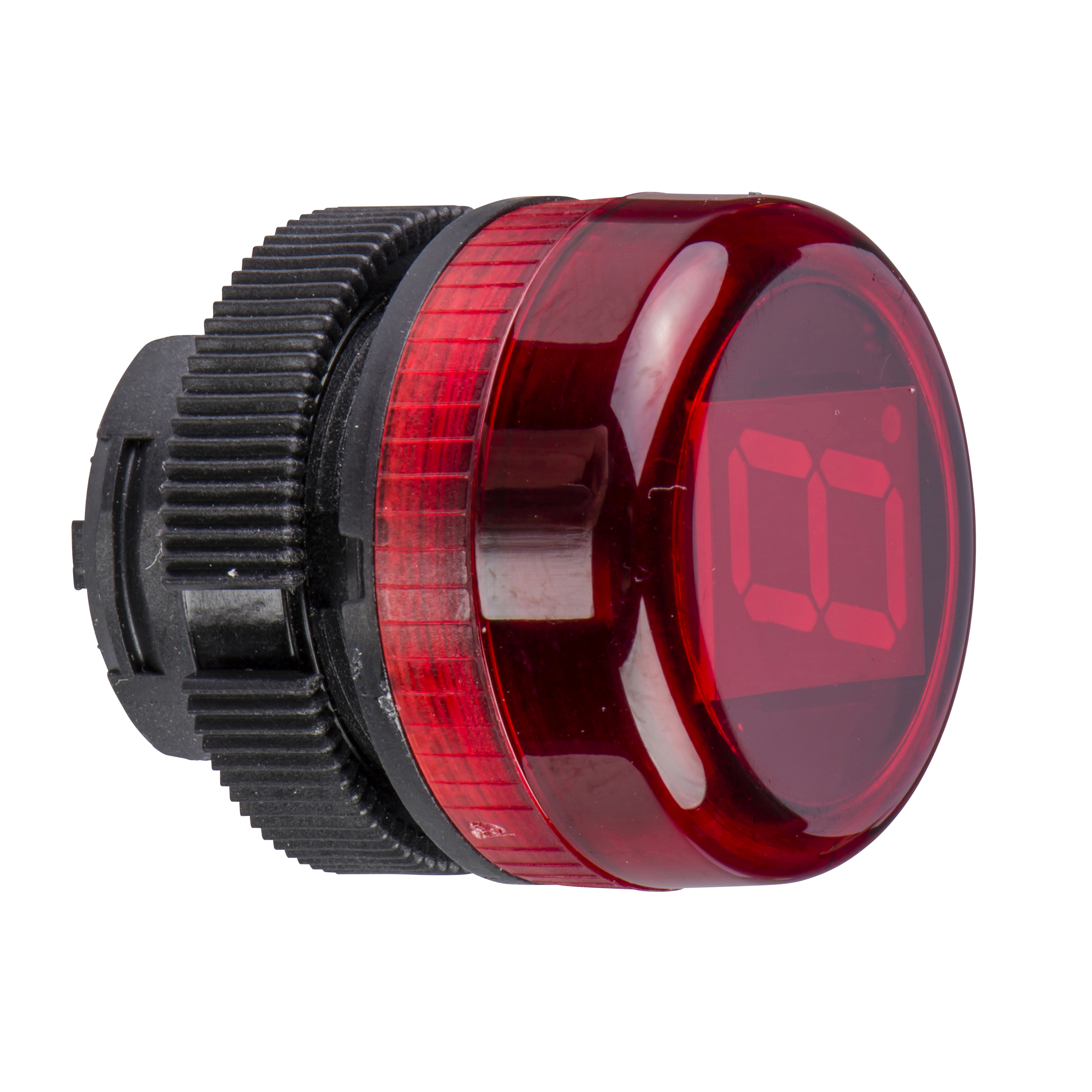 Harmony: glava digitalnog displeja fi 22, 6+1 mesto, LED 24V DC, crvena