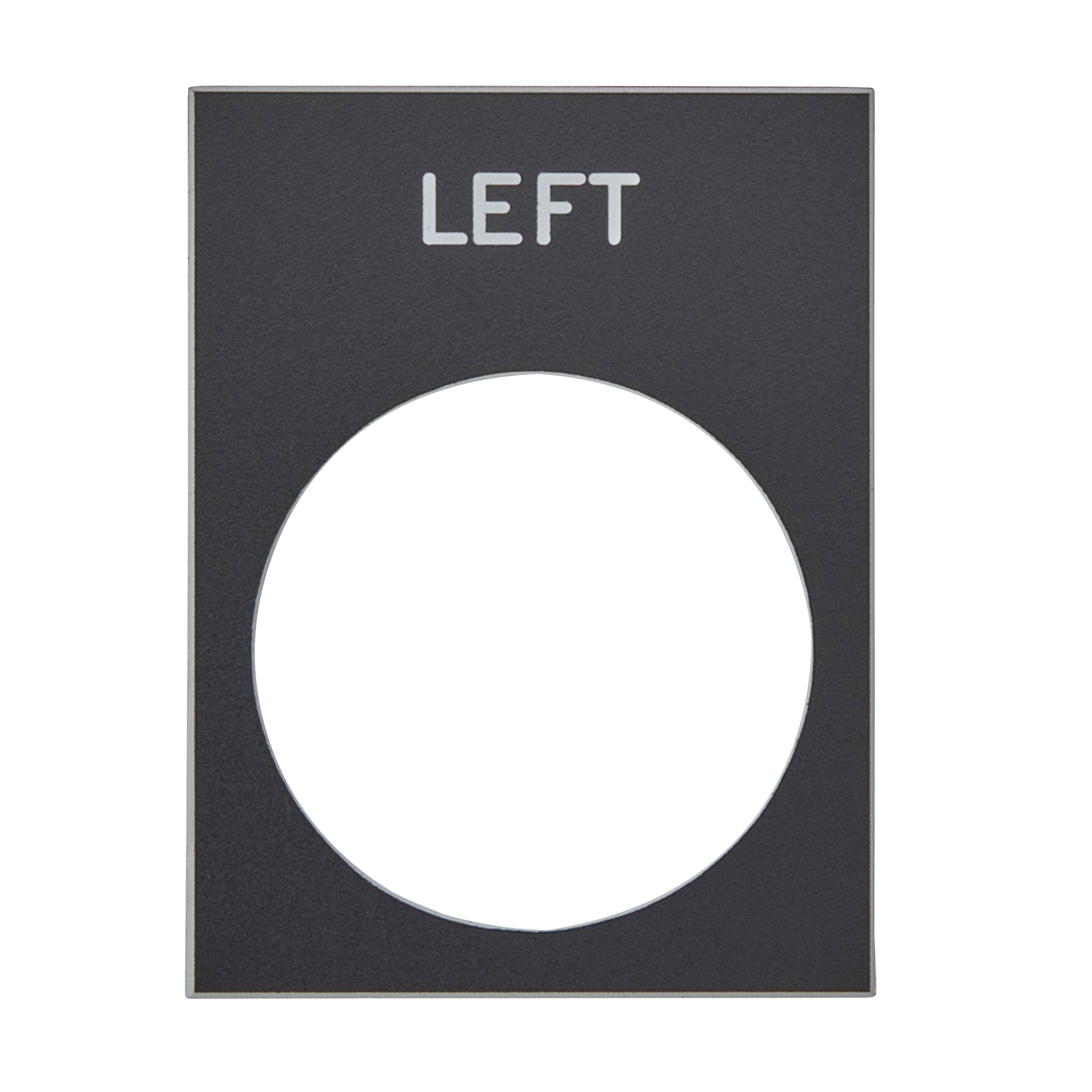 Harmony XAC: natpisna pločica, "LEFT", 30x40mm