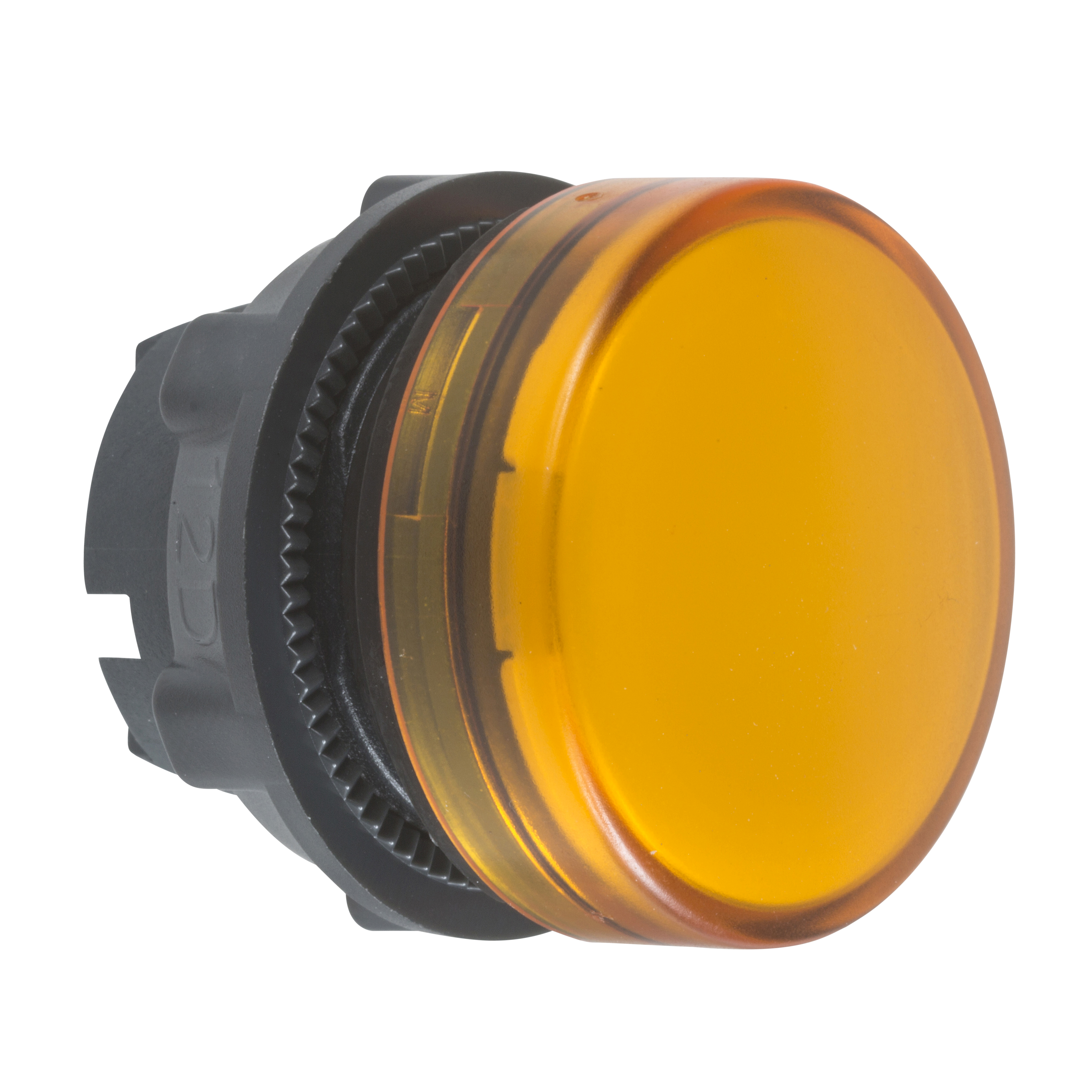 Harmony 5: glava signalne lampice fi 22, plasticna, kružna, za integrisanu LED, naradžasta, IP 66