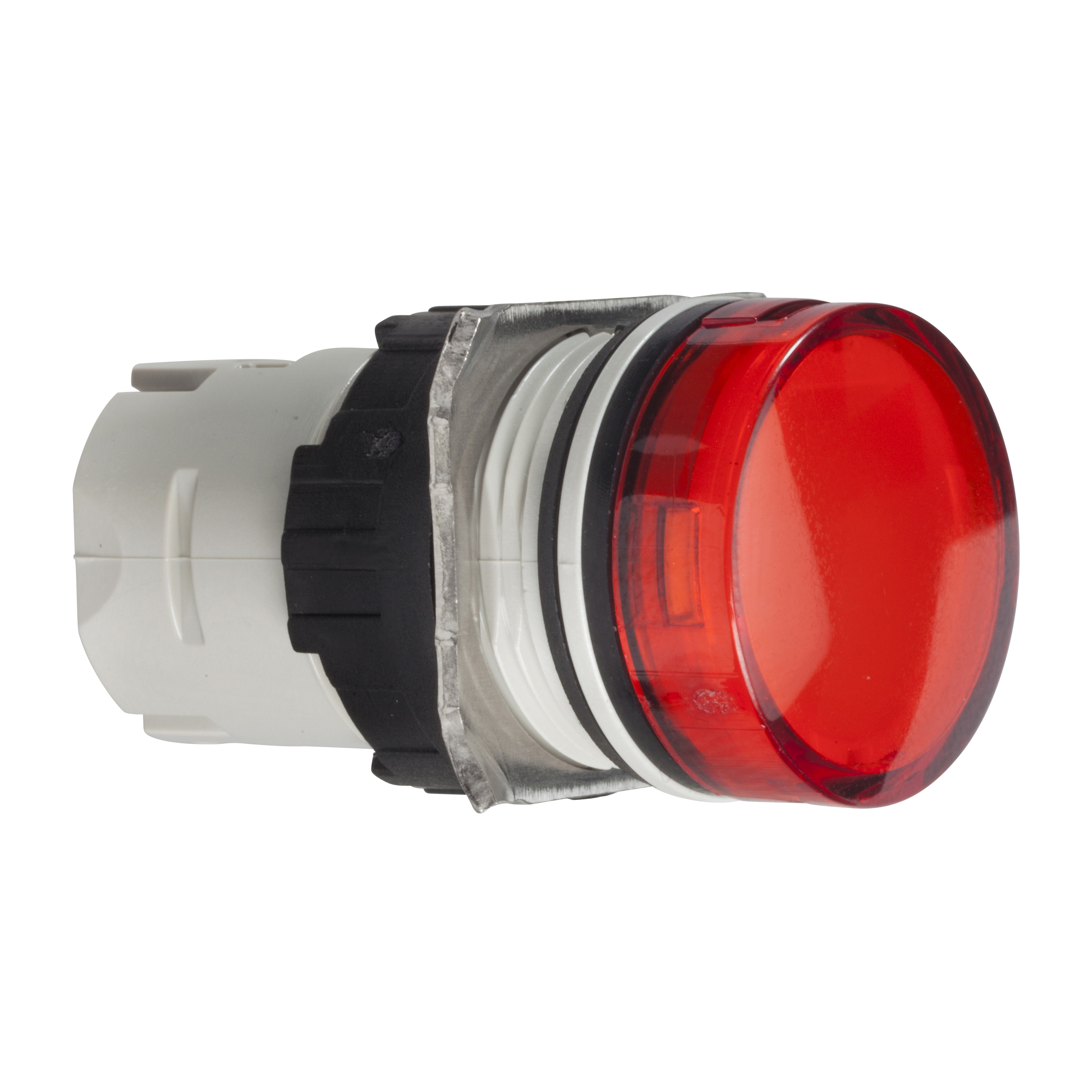 Harmony 6: glava lampice fi 16, plastična, za integrisanu LED, kružna, crvena, IP65